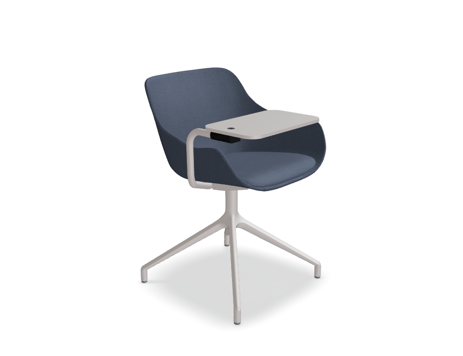 Baltic classic swivel chair aluminum base
