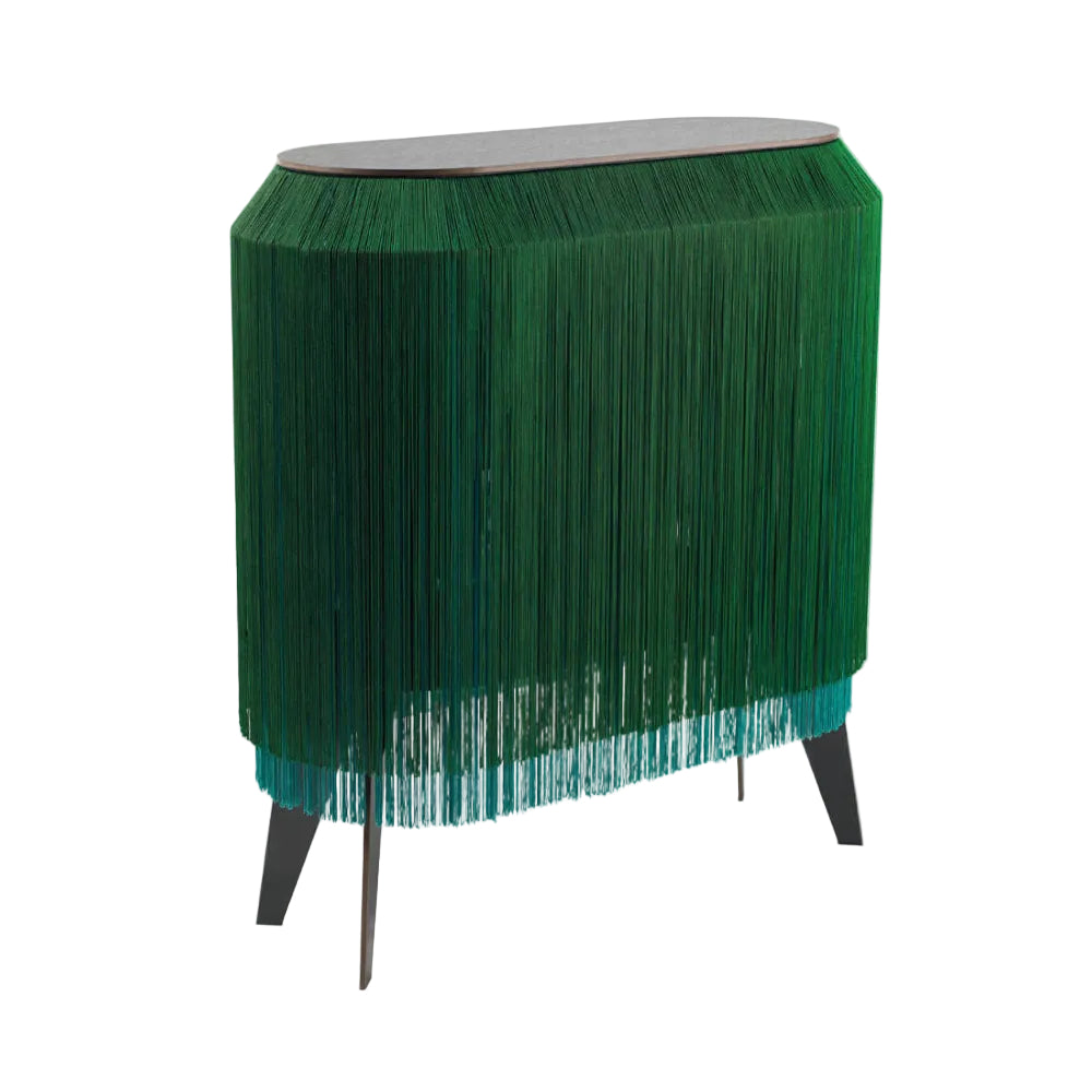 BABY ALPAGA Green Chest of Drawers