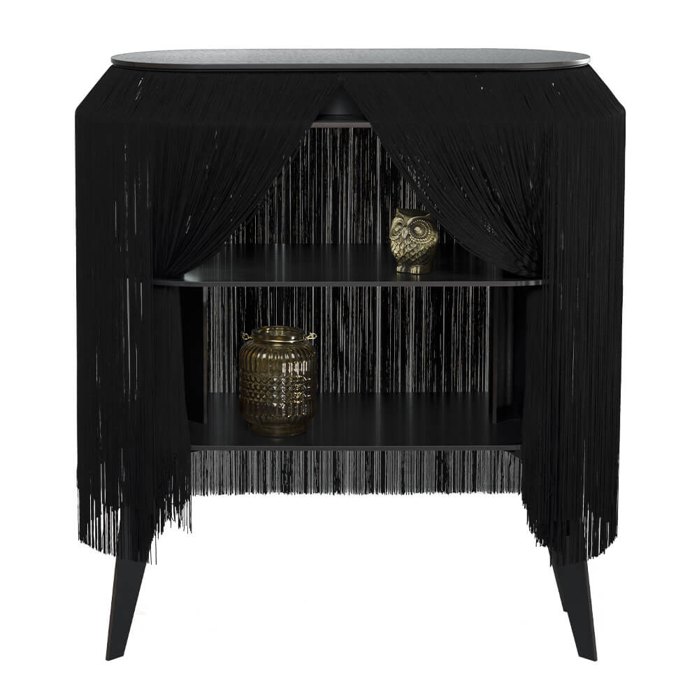 BABY ALPAGA black chest of drawers