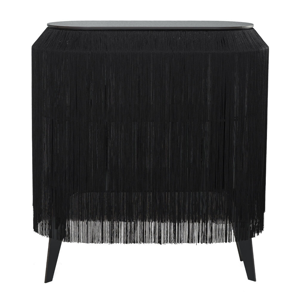 BABY ALPAGA black chest of drawers
