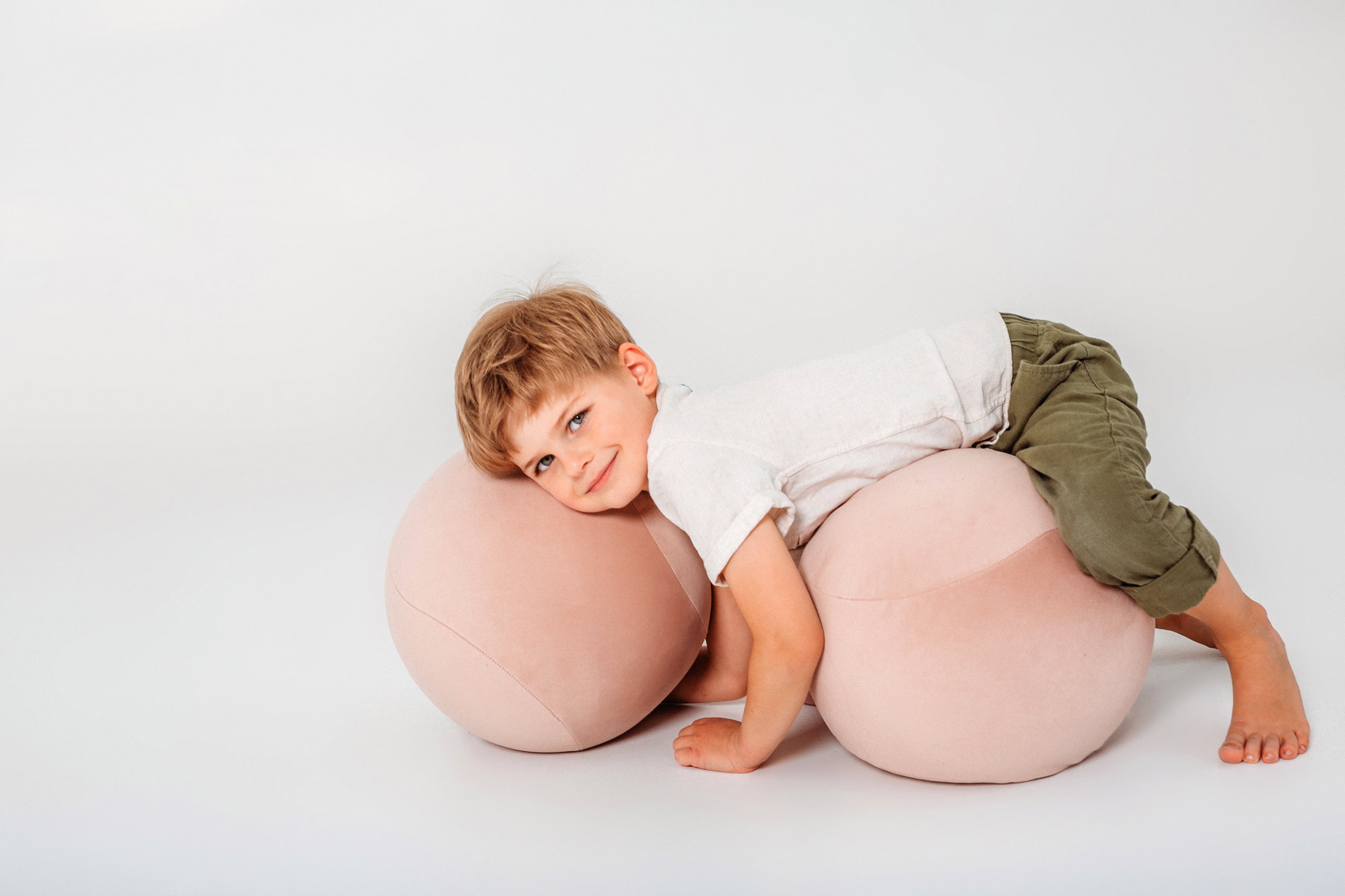Upholstered Children's Pouf BABY SPHERIC