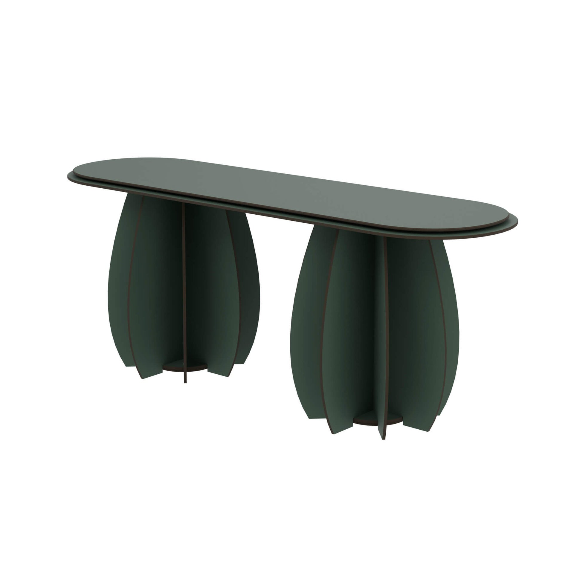 2-Person Outdoor Bench GARDENIA Green