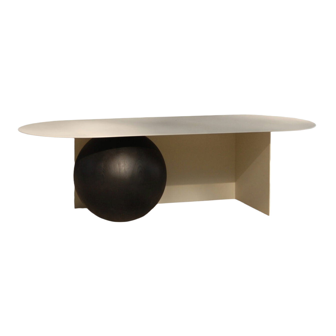 FUKU LONG Coffee Table in Steel and Wood