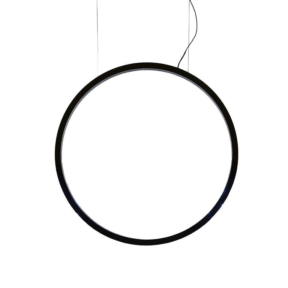 Outdoor pendant lamp O black