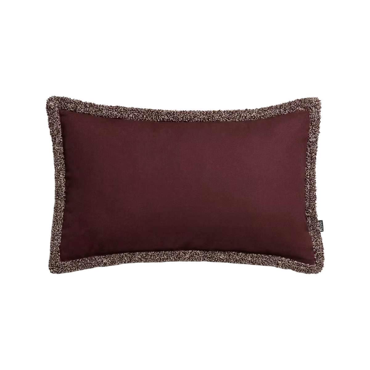 OLINAN Cushion Cover in Burgundy