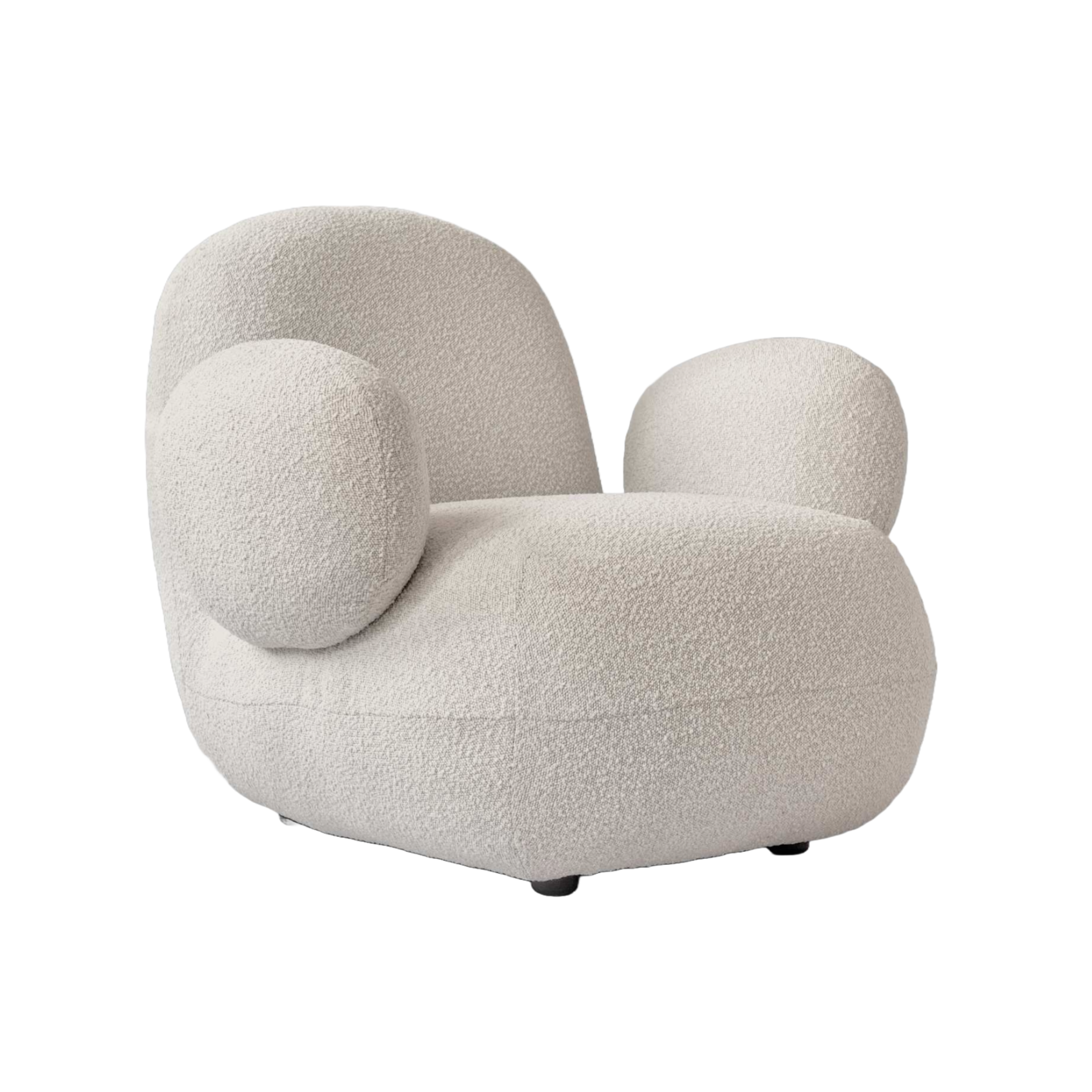 TOE FLAT BIELL BOCLé [KLAUDIA] armchair