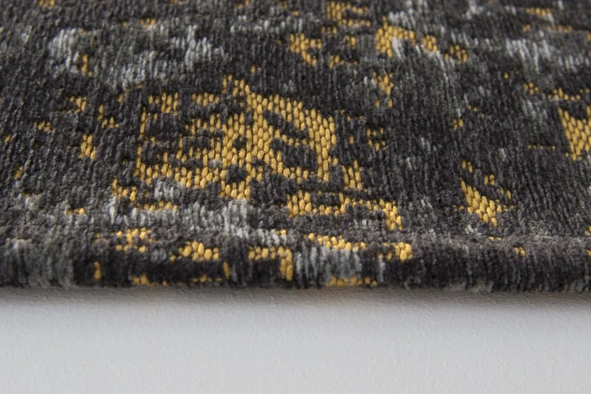 Jacobs Ladder Broadway rug Black and Gold Glitter