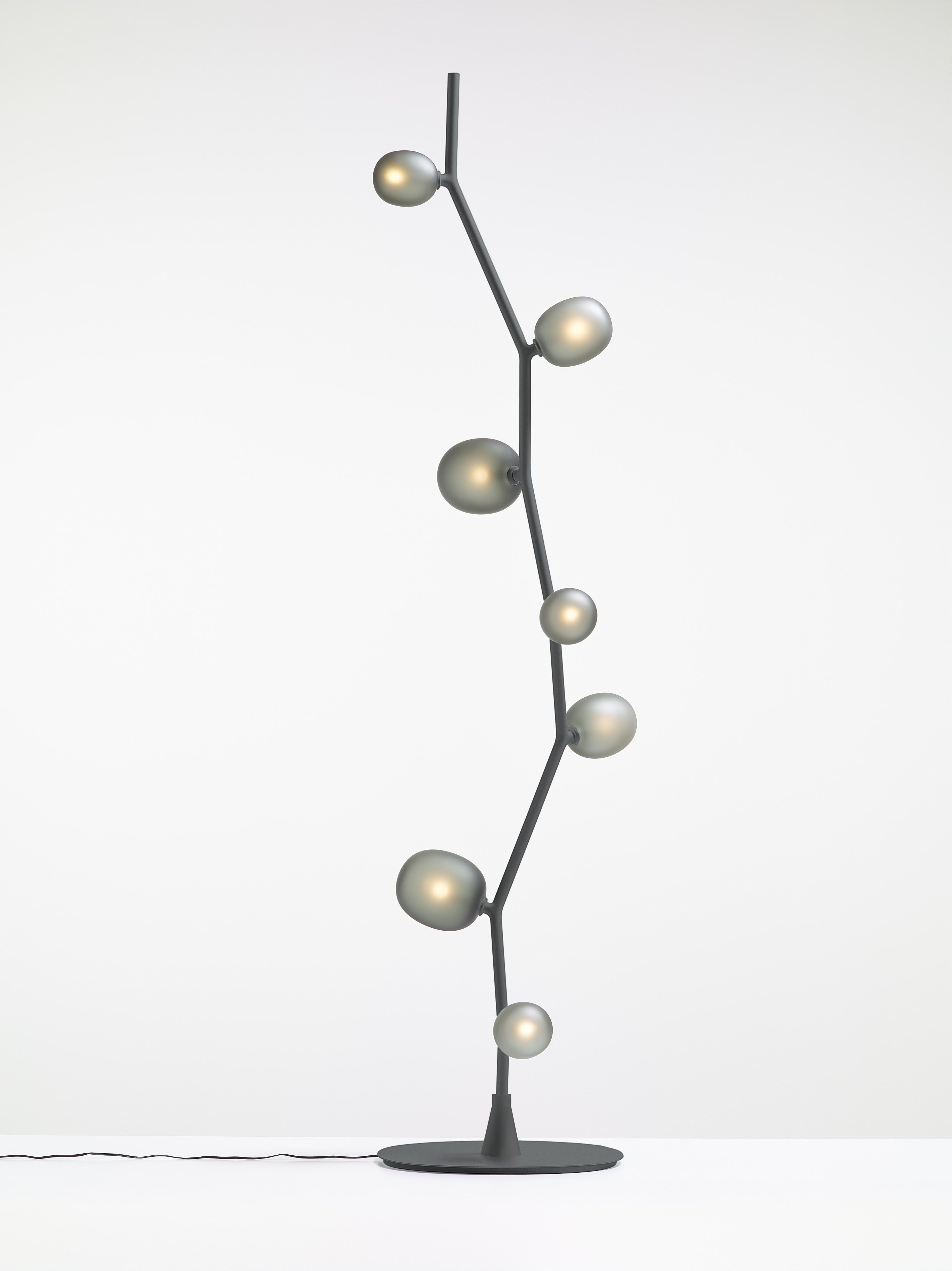 Ivy floor lamp matte glass