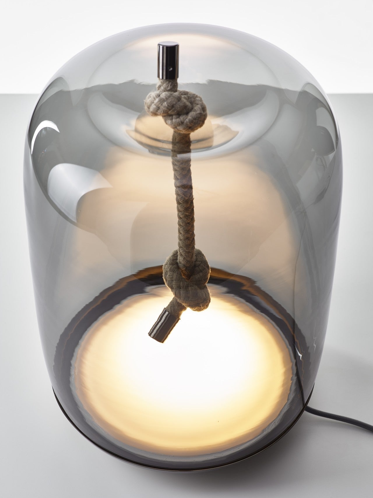 Knot table lamp - Cilindro glass