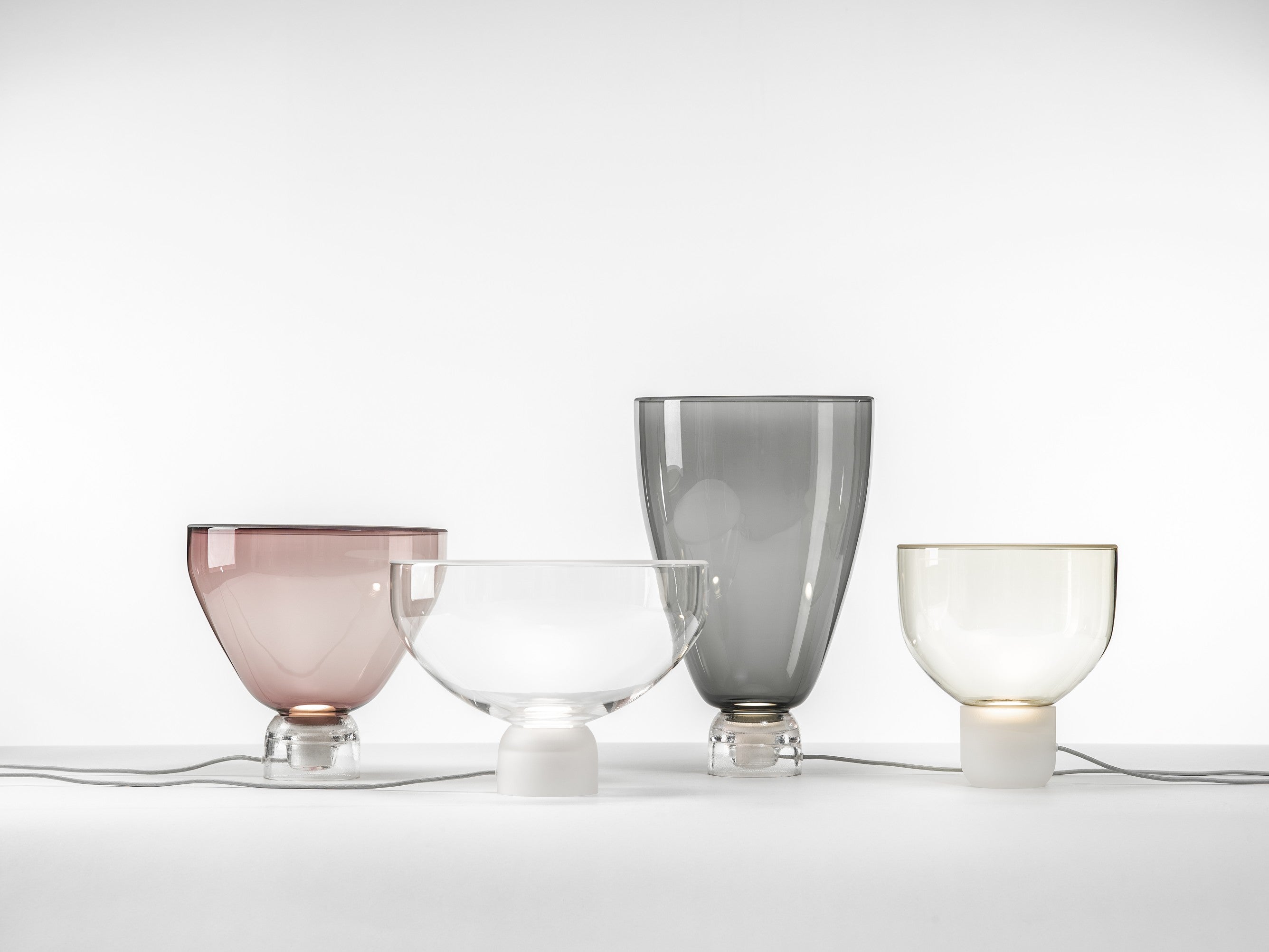 Lightline table lamp matte base