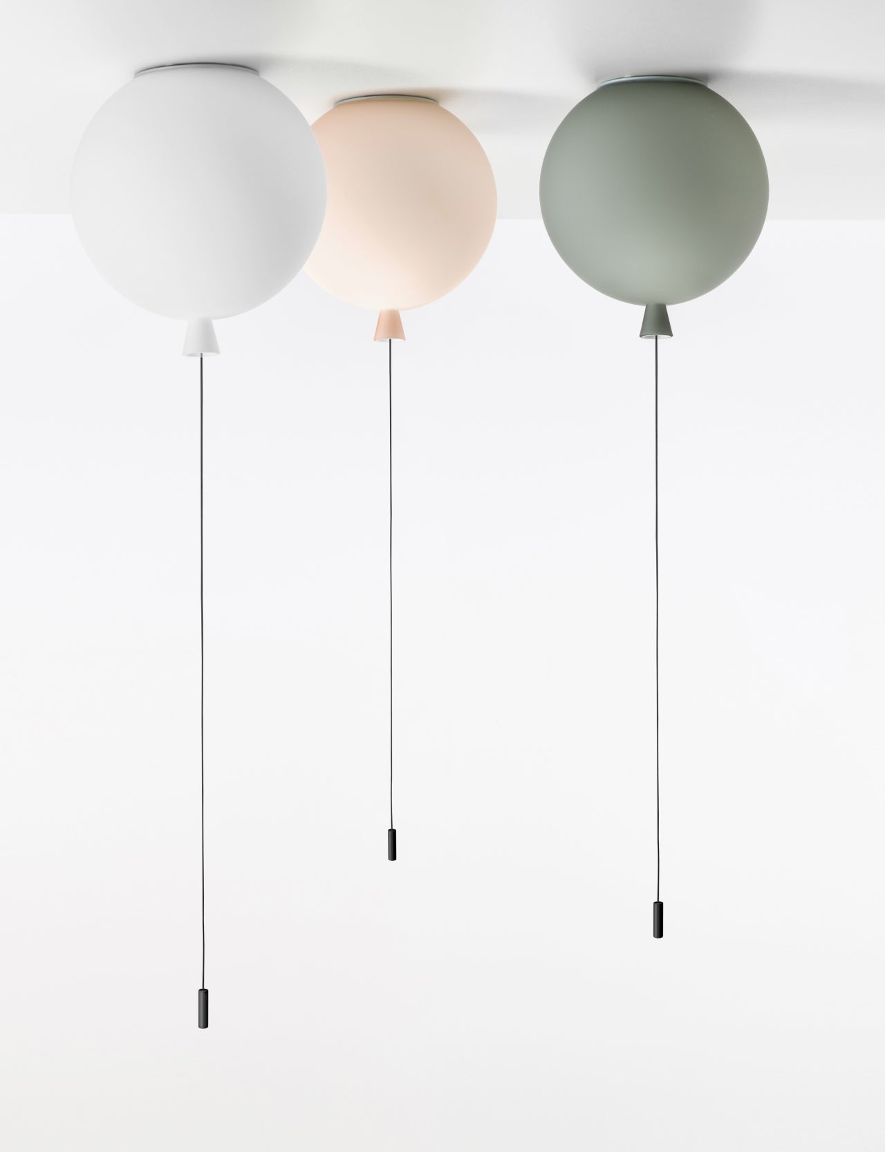 Memory hanging lamp matte glass