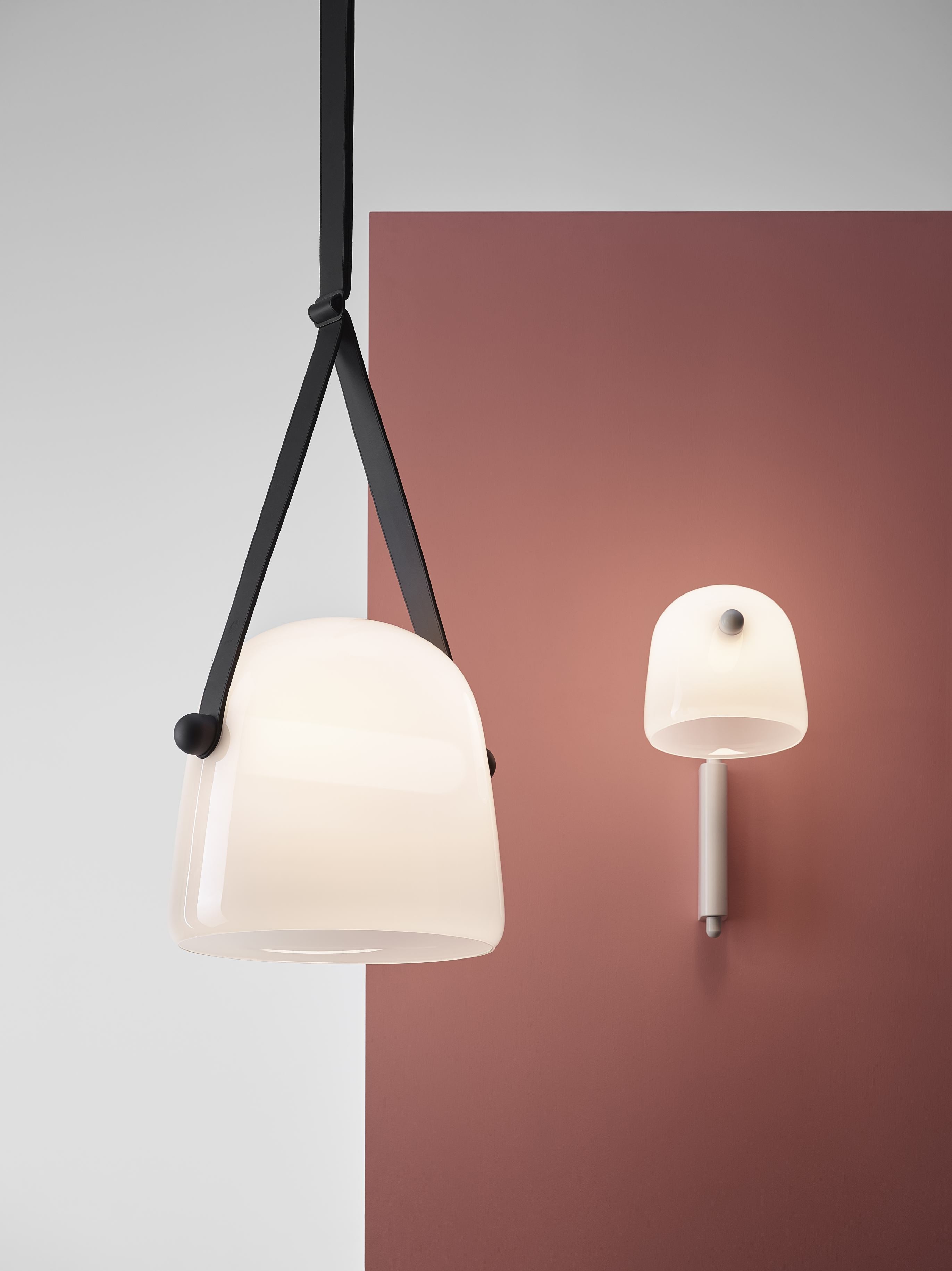 Hanging lamp Mona black headliner