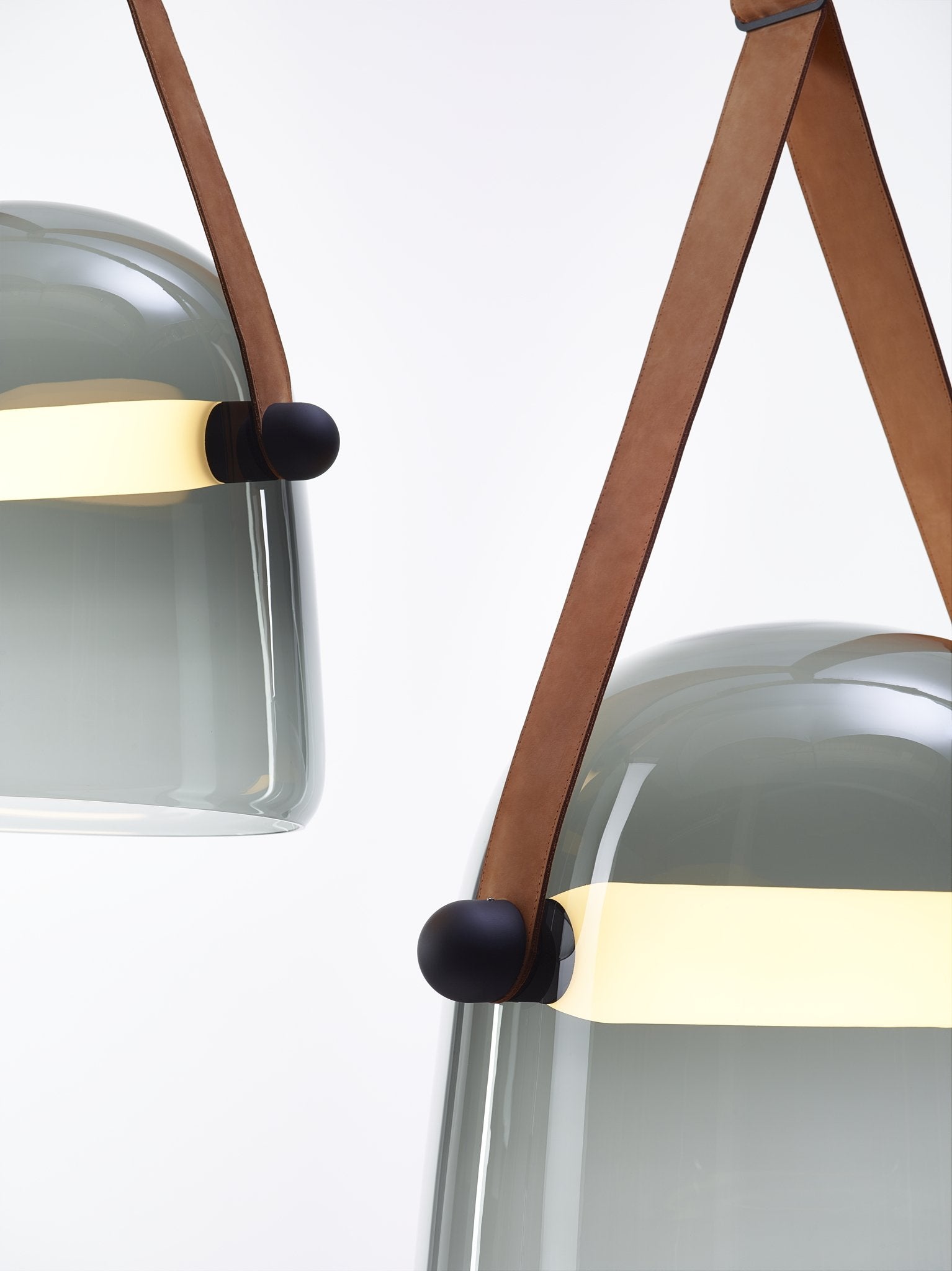 Hanging lamp Mona black headliner