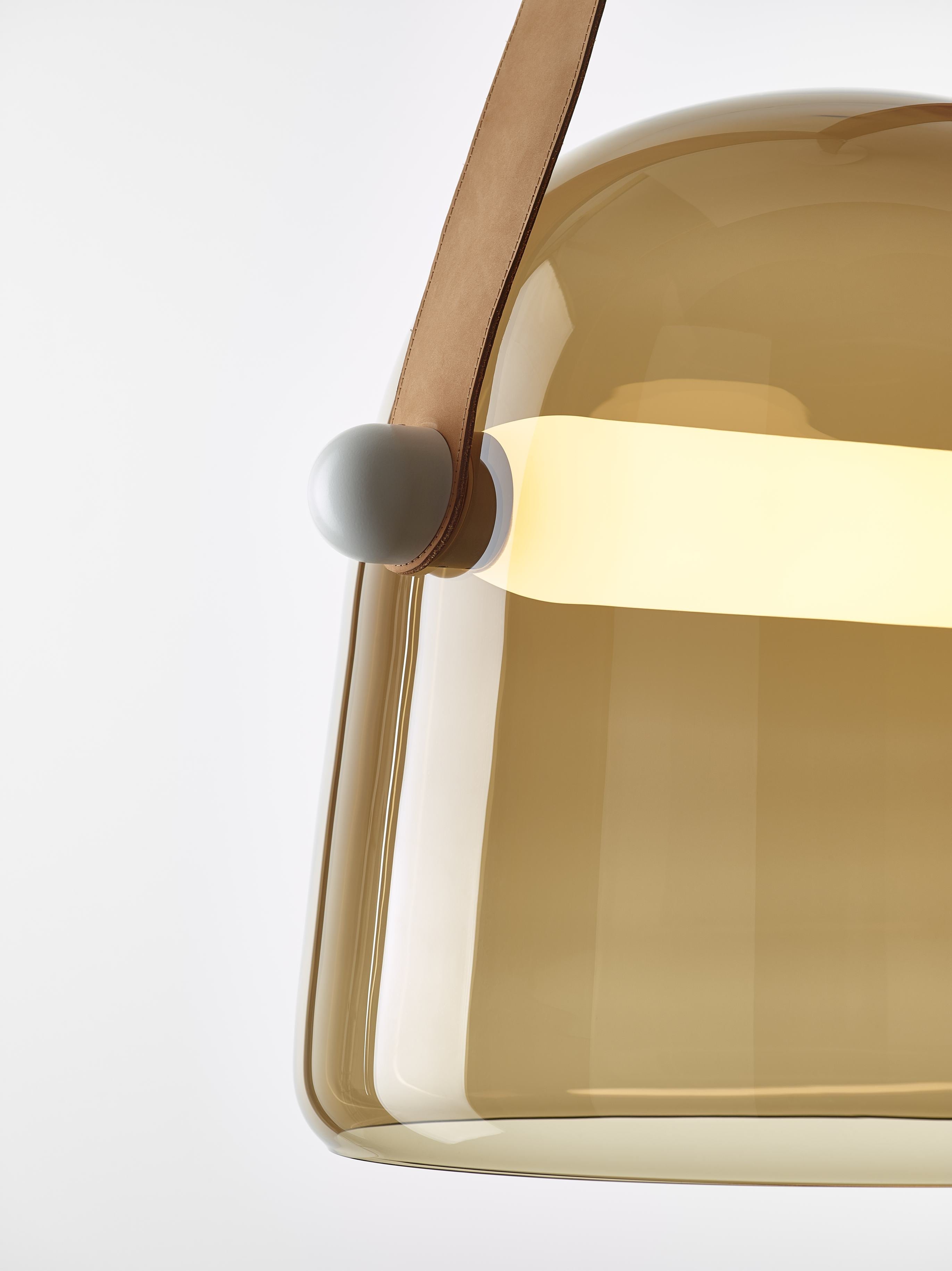 Hanging lamp Mona black headliner