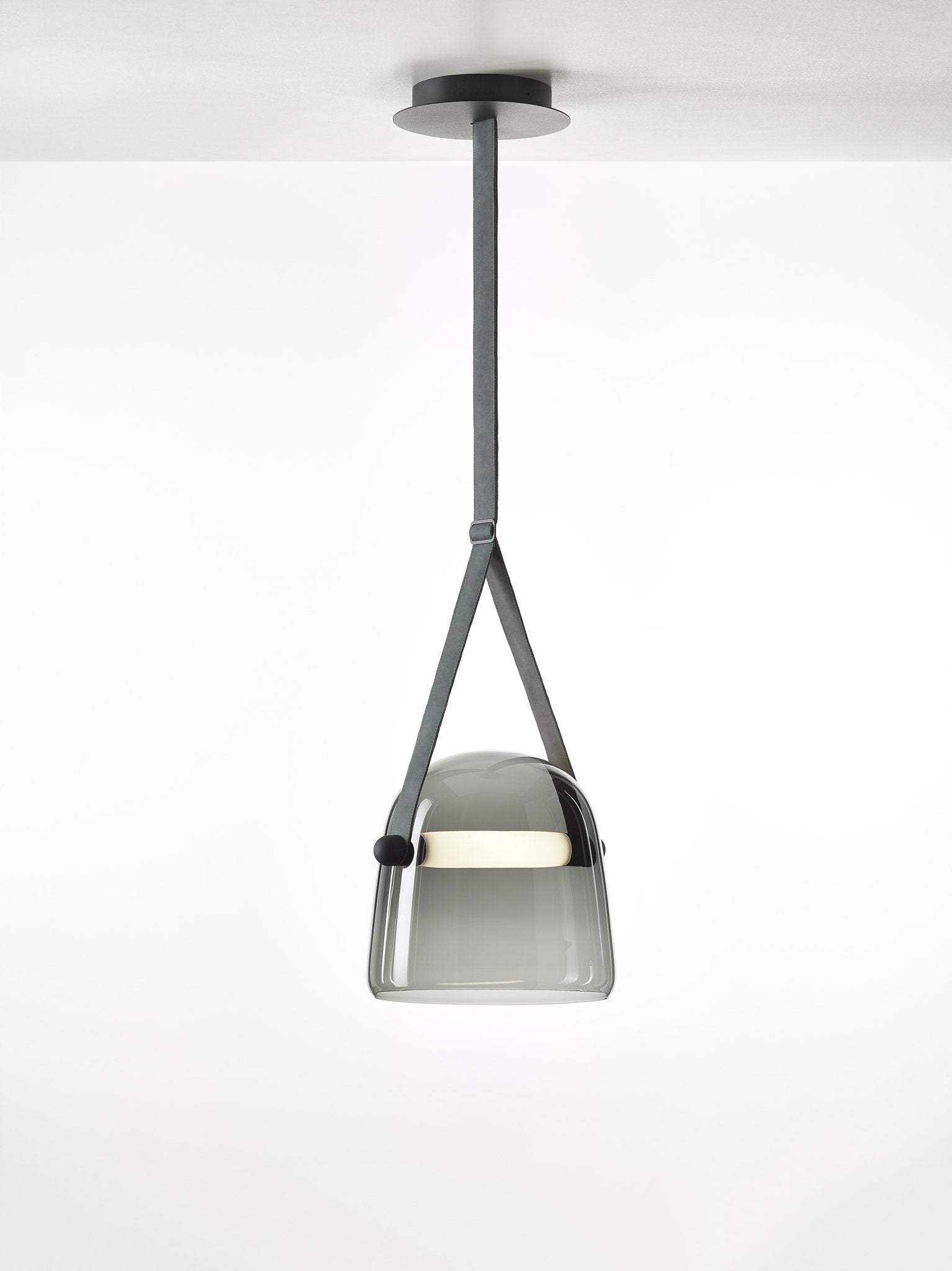 Hanging lamp Mona black headliner