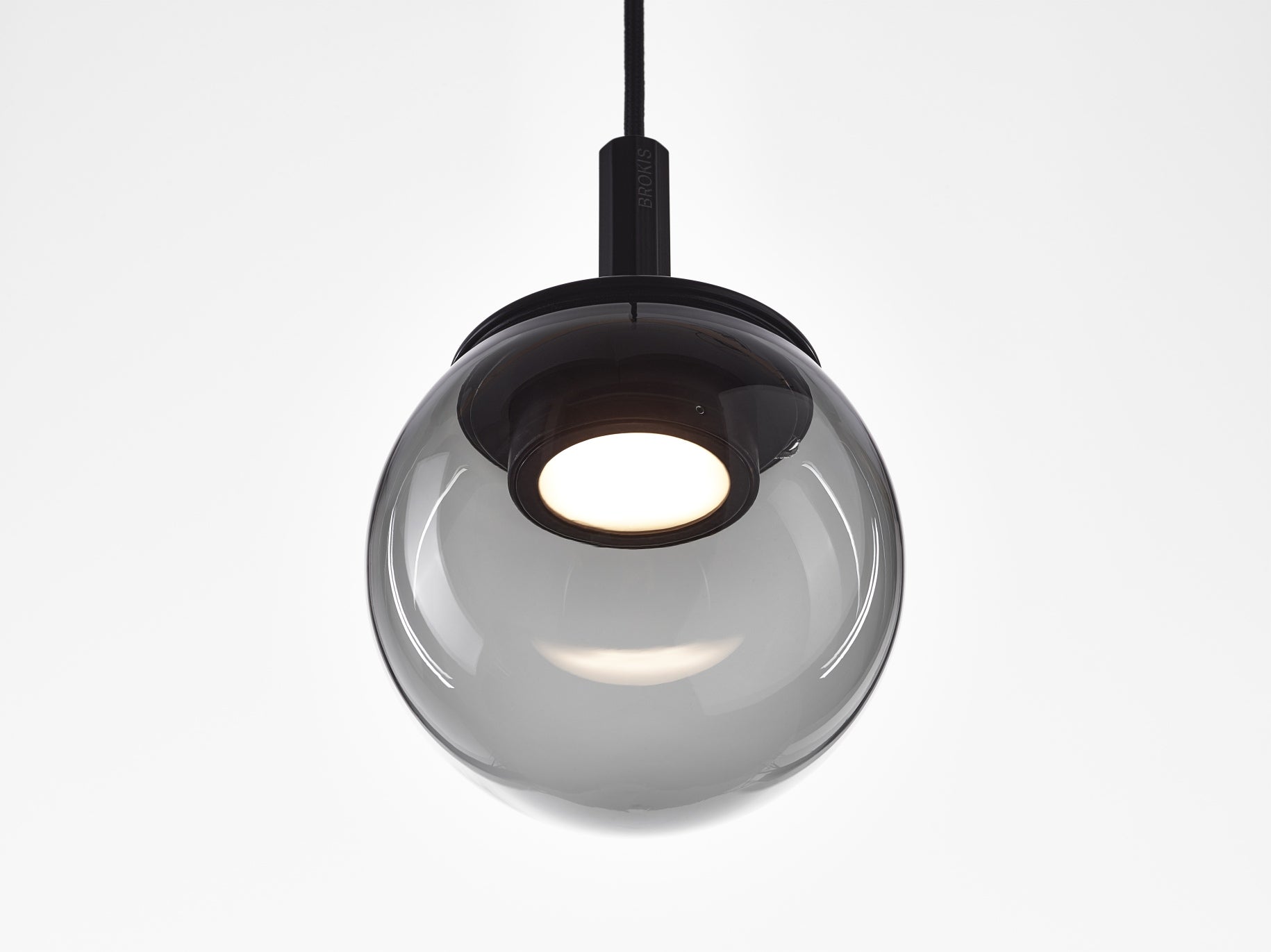 Hanging lamp orbis inflatable glass