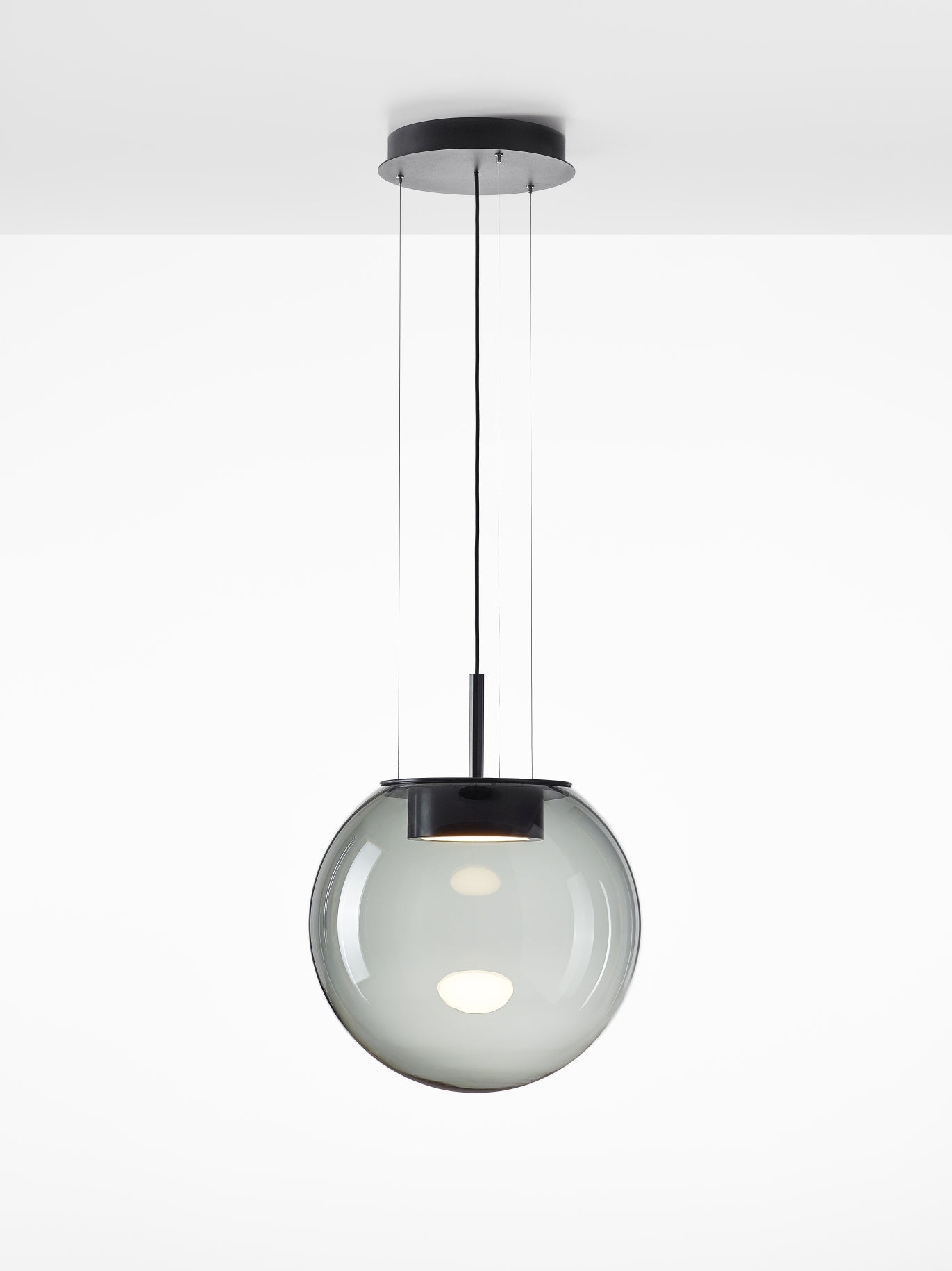 Hanging lamp orbis inflatable glass