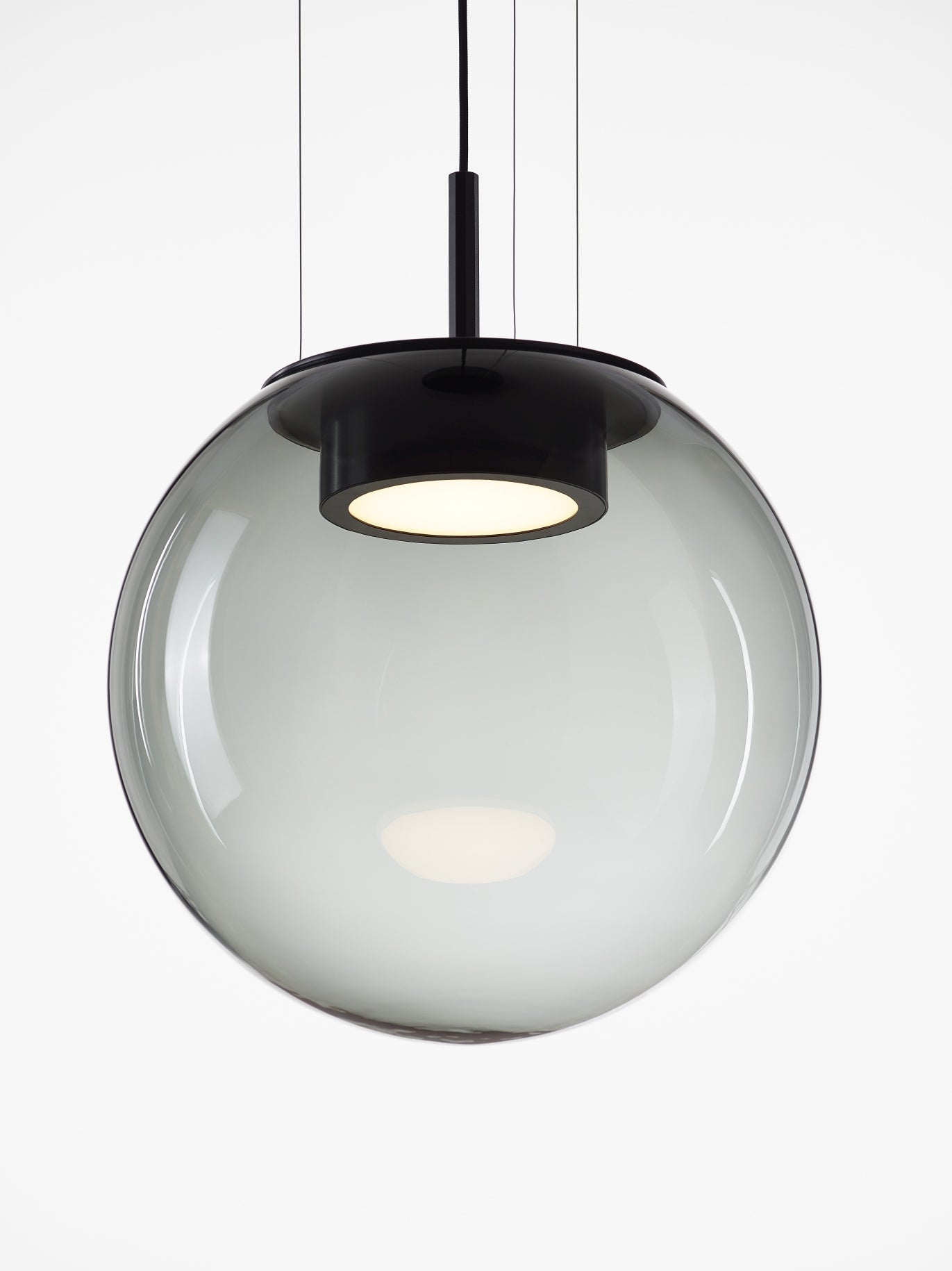 Hanging lamp orbis inflatable glass