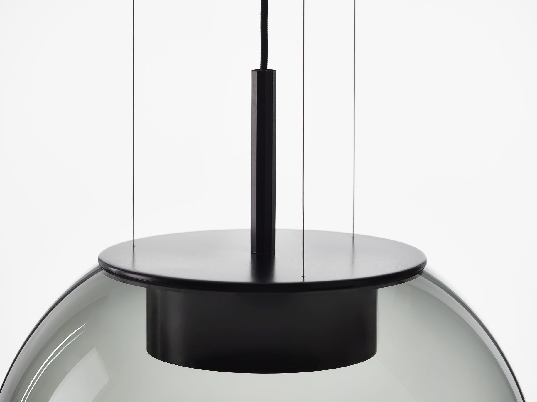 Hanging lamp orbis inflatable glass