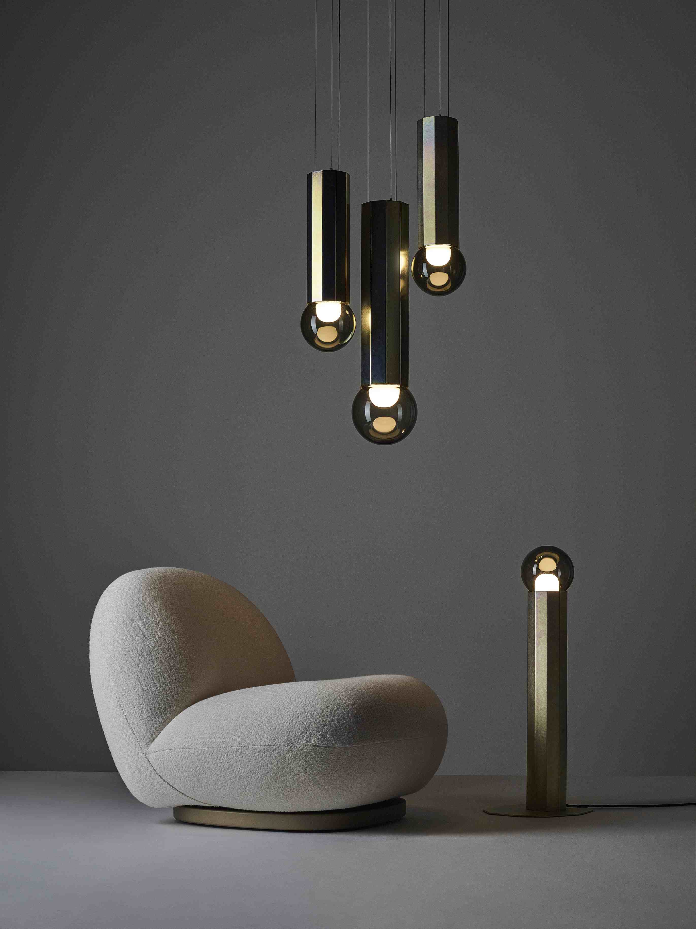 Prisma metal luminaire hanging lamp