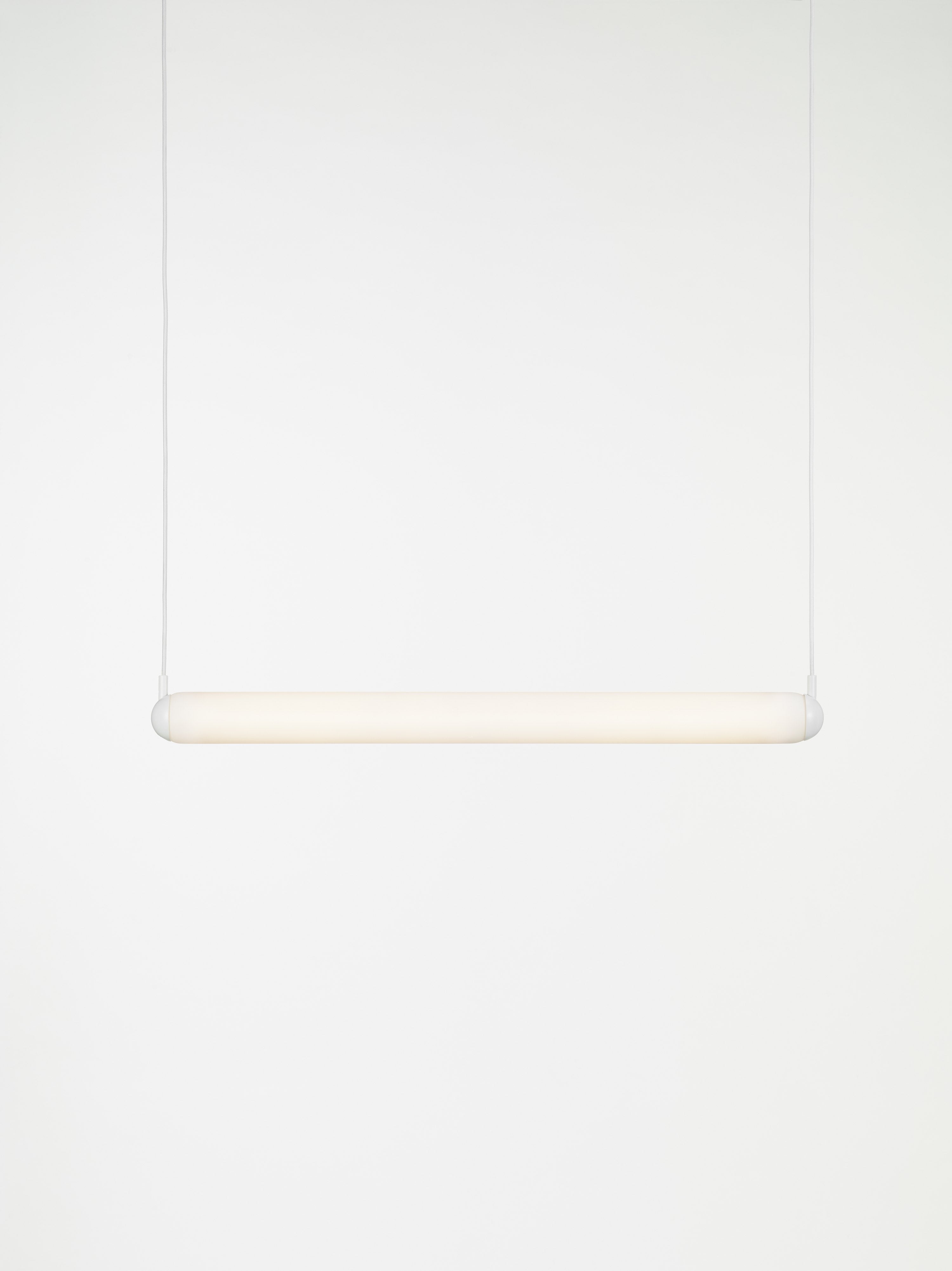 Puro solo hanging lamp - Horizontal Matte glass