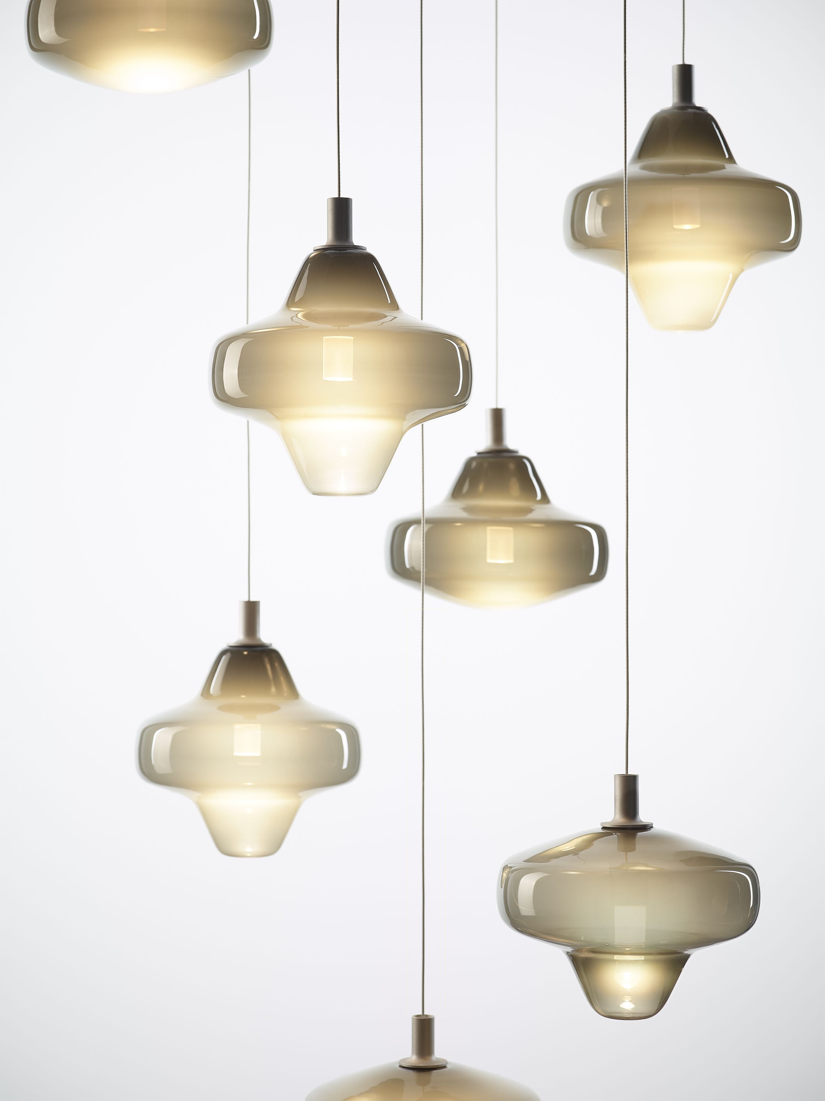 Starcloud hanging lamp inflatable glass