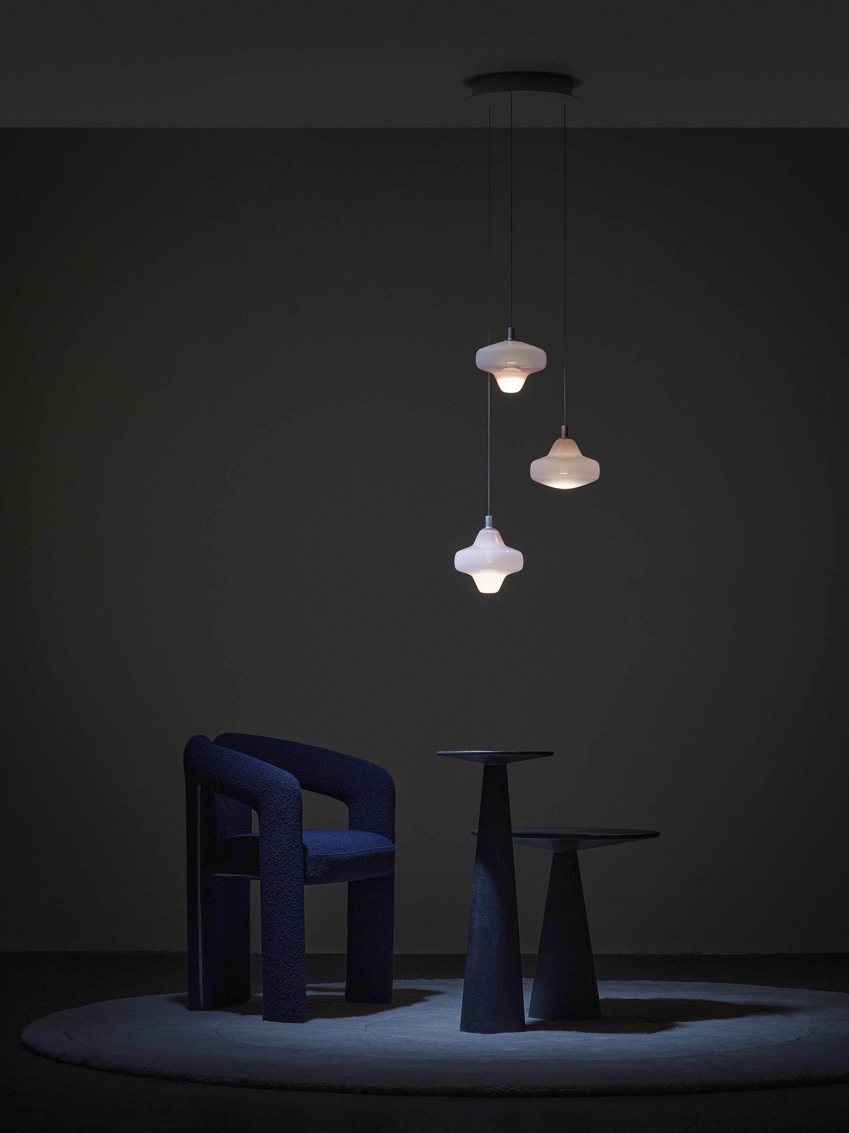 Starcloud hanging lamp inflatable glass