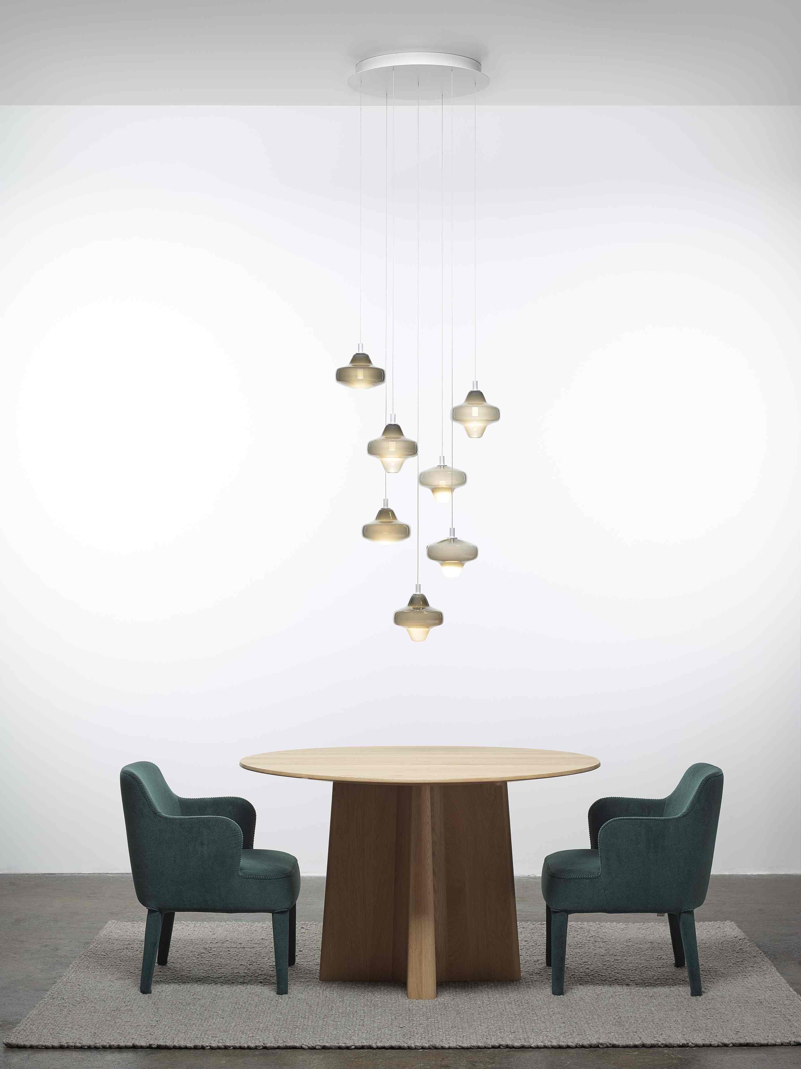 Starcloud hanging lamp inflatable glass