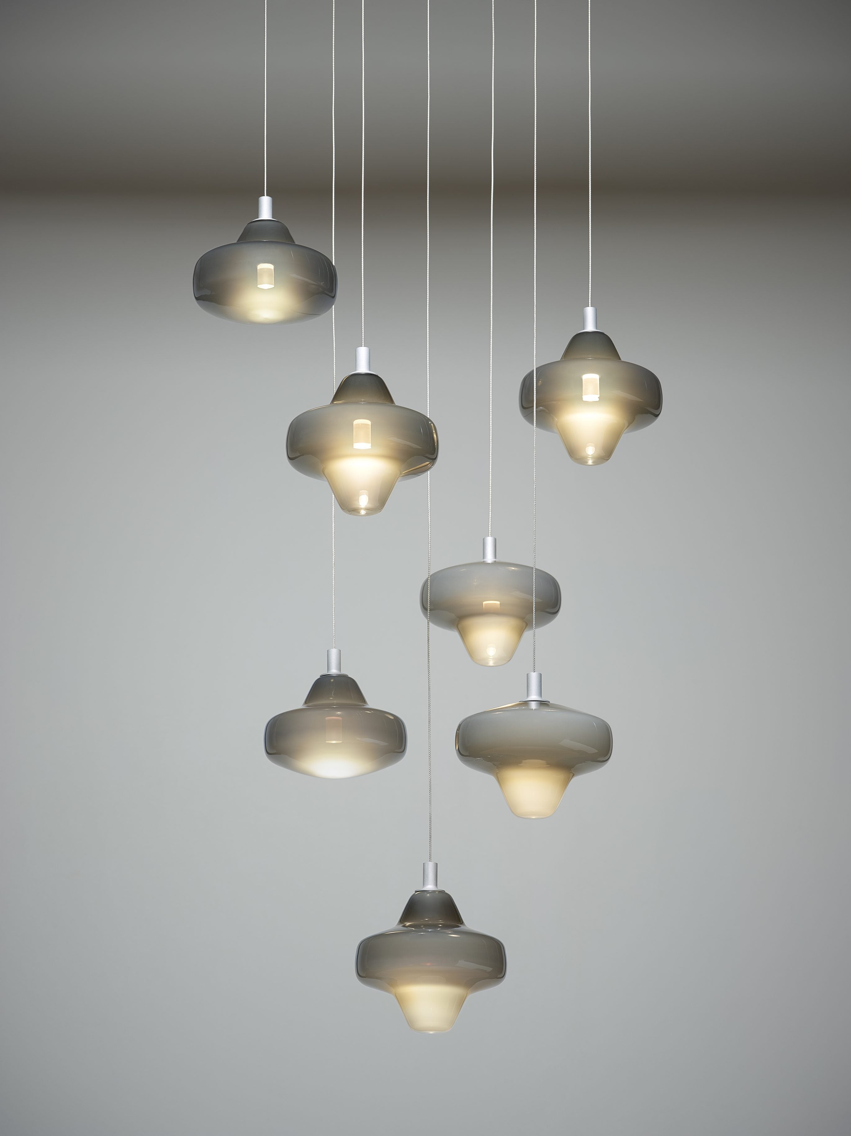 Starcloud hanging lamp inflatable glass
