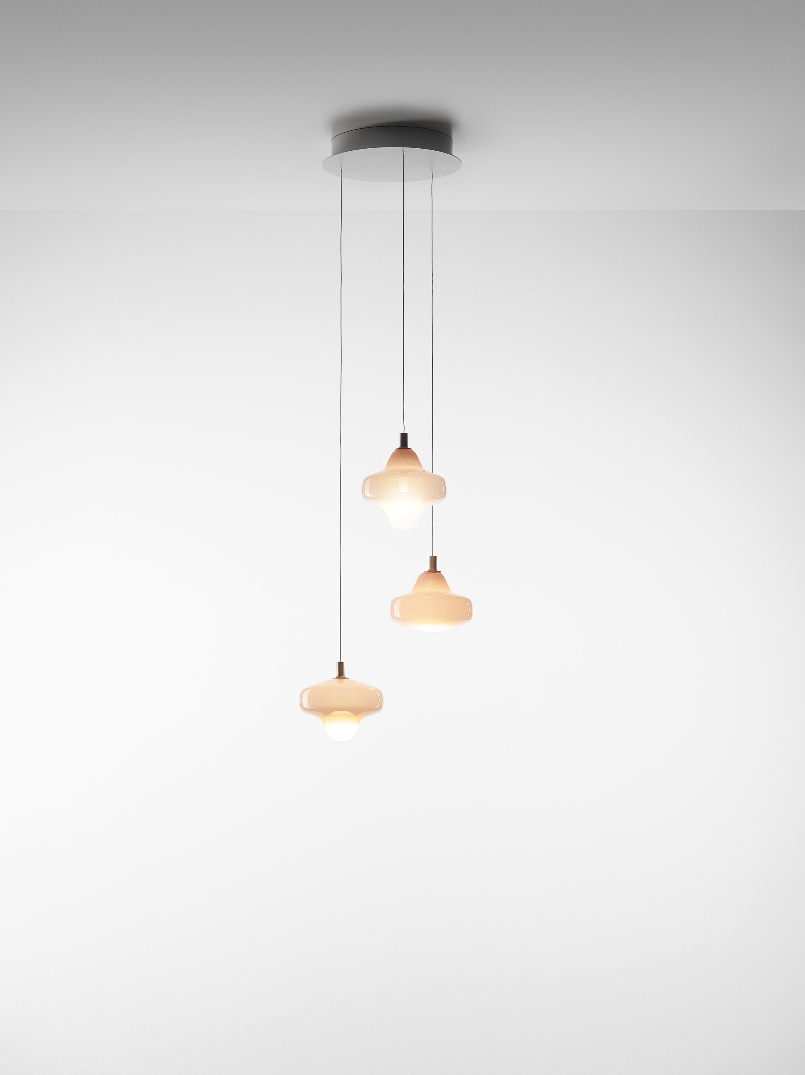 Starcloud hanging lamp inflatable glass