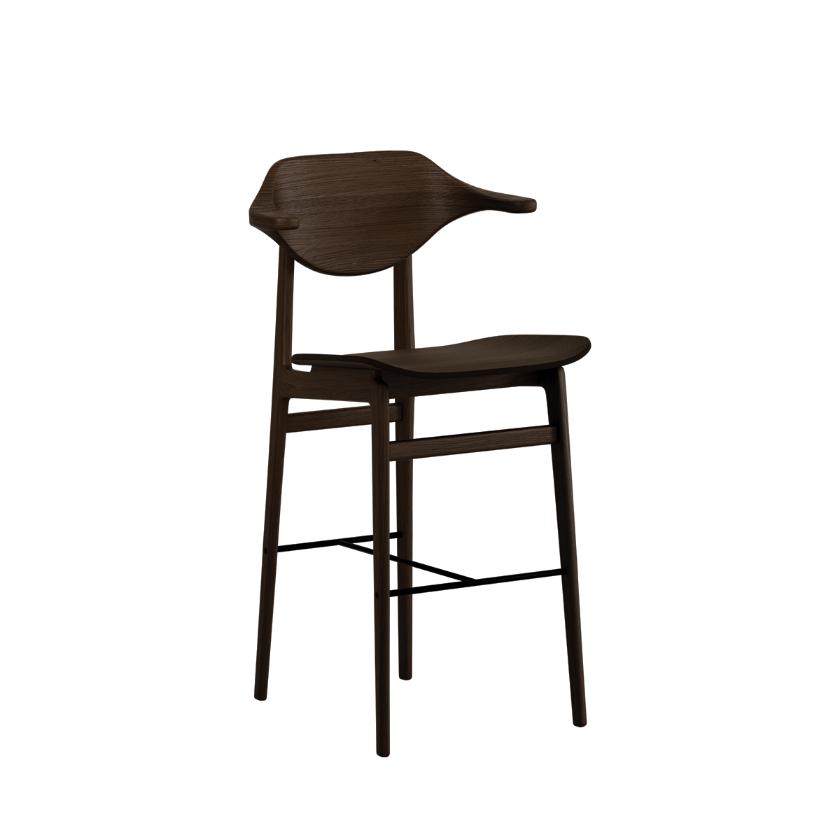 BUFALA Customized Bar Stool with Wooden Base