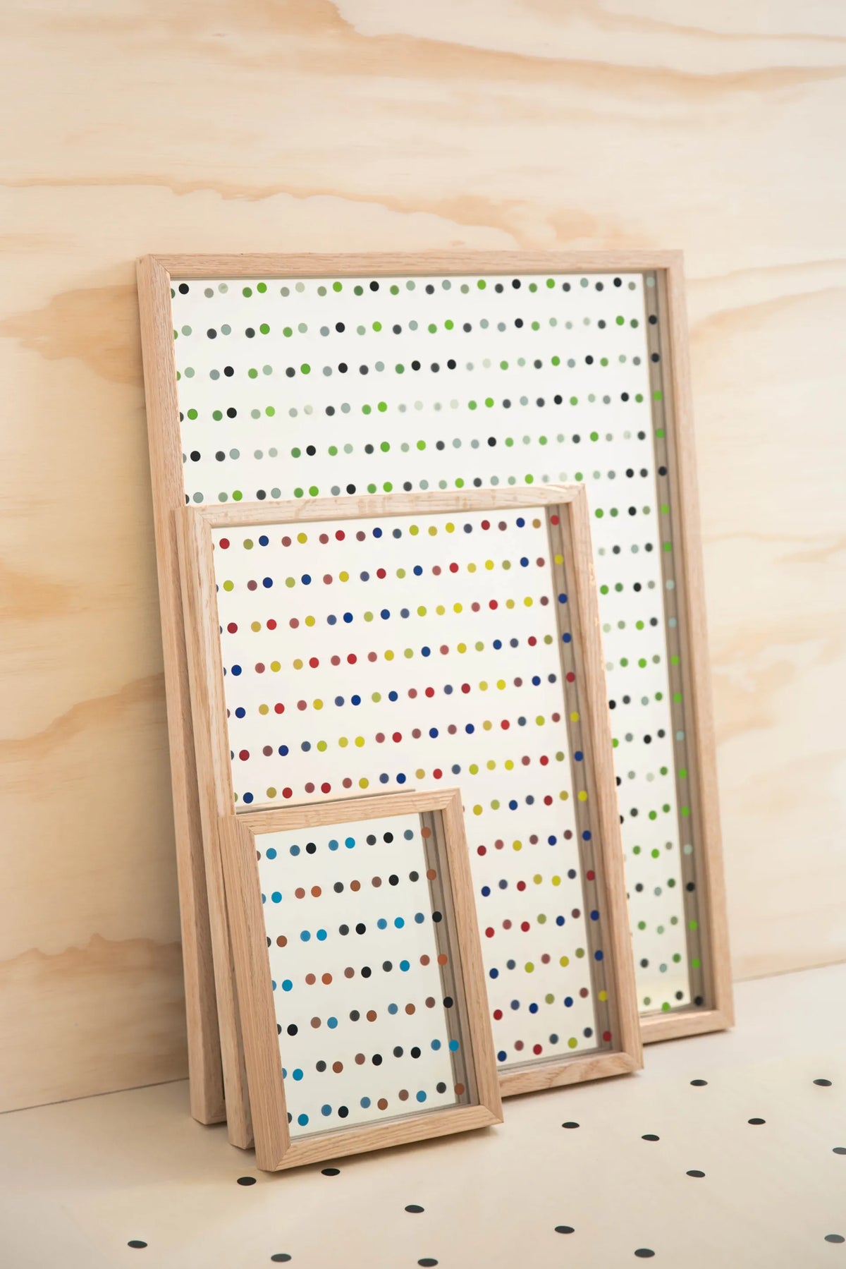 DOTTY Mirror with Colorful Dots