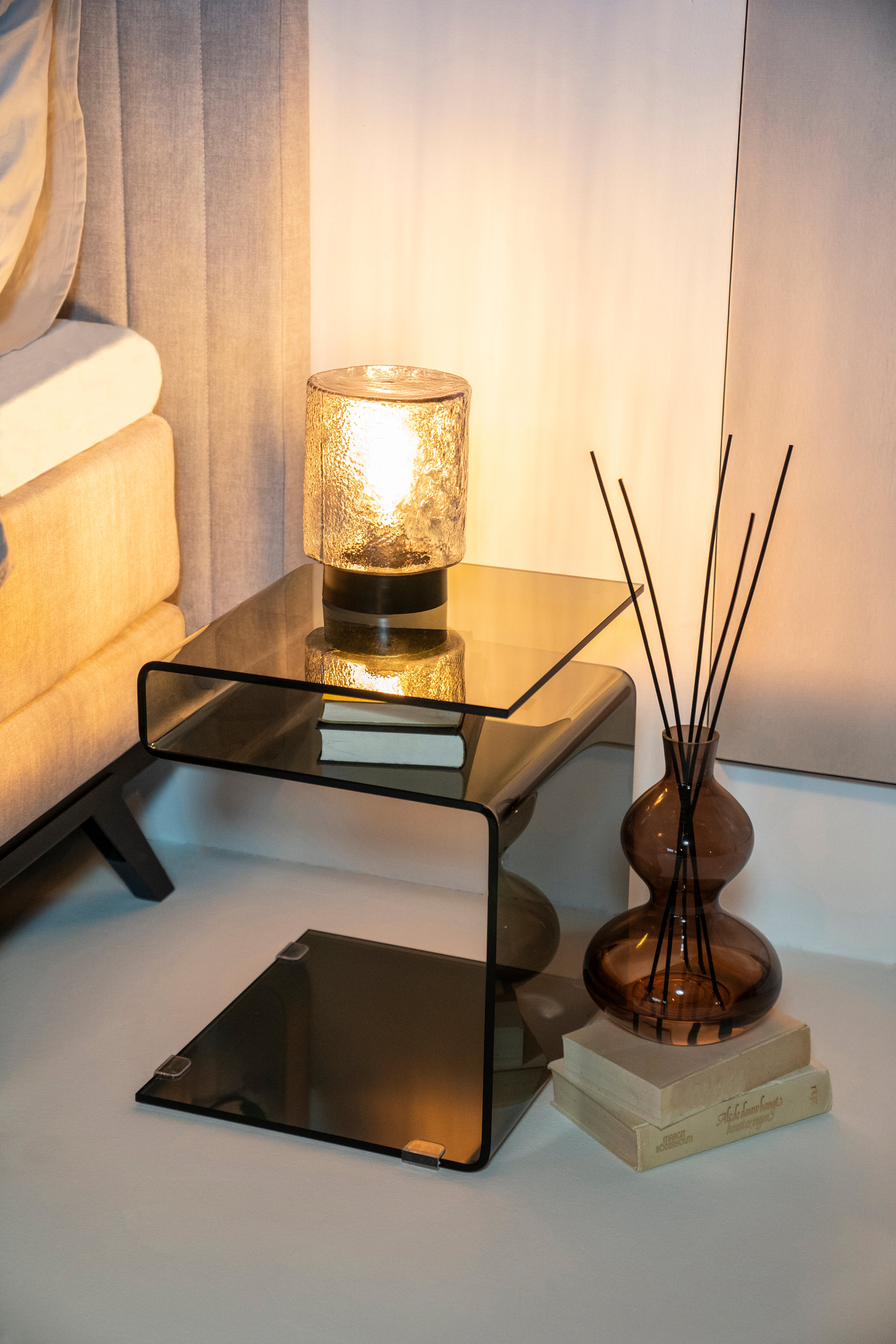 Tischlampe SILON Glas
