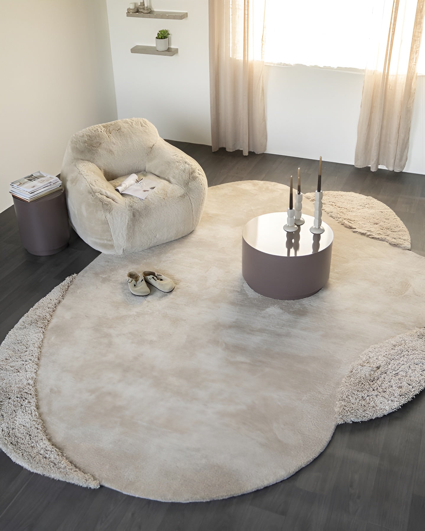 Couchtisch MESITA taupe