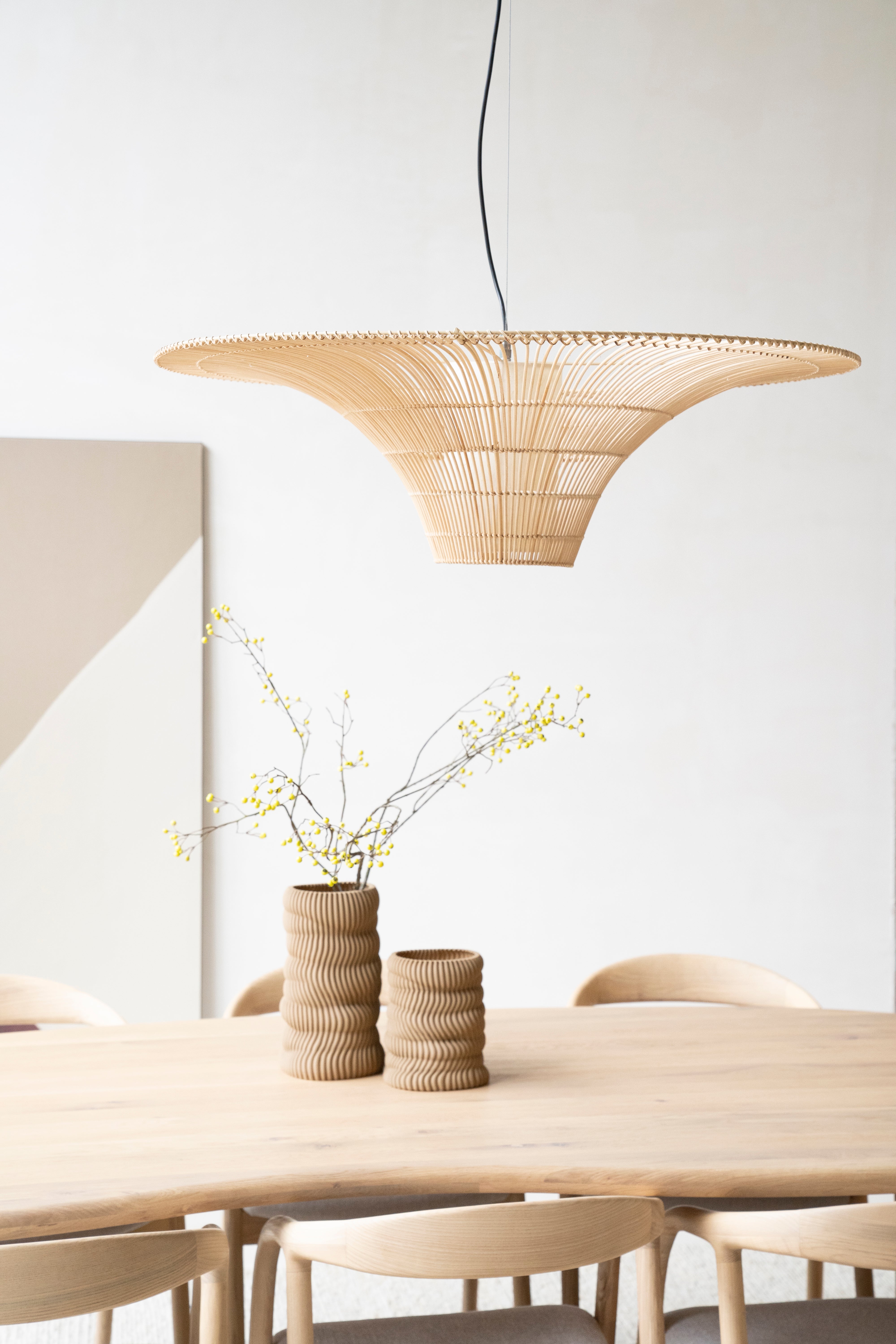 Pendelleuchte HANOI Rattan