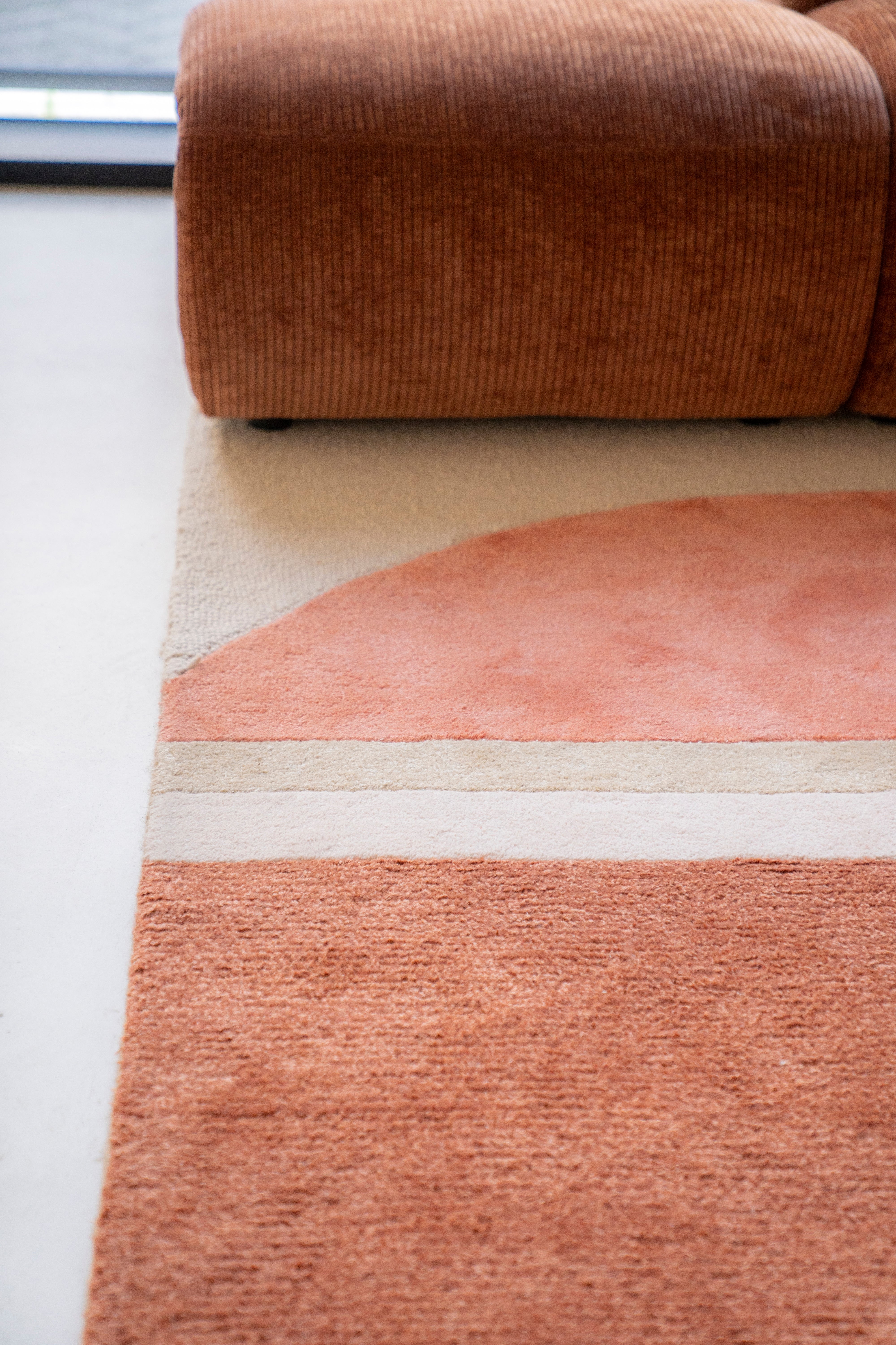 KAZI terracotta rug