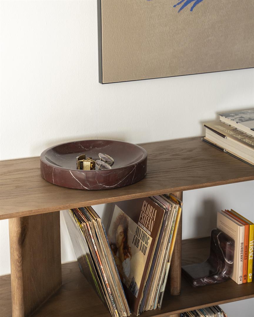 Brown Marble Bowl