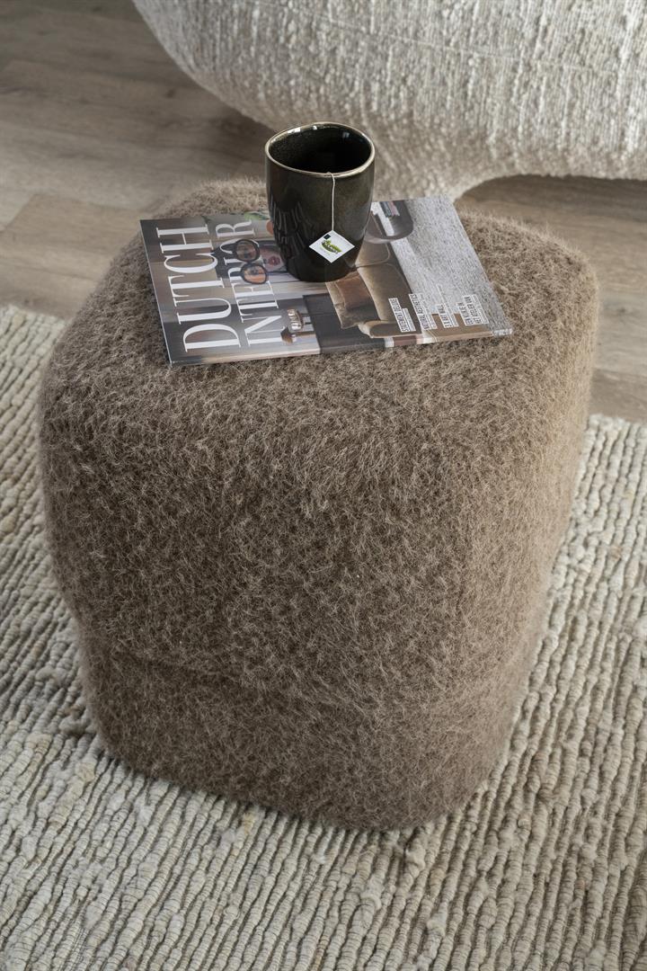 KELSO Brown Pouf