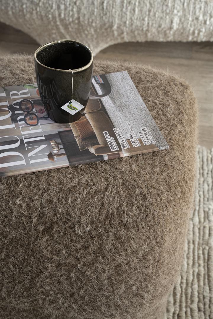 KELSO Brown Pouf