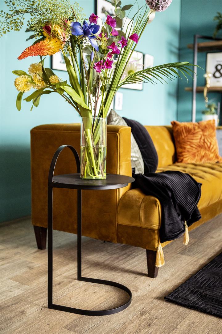 GARCON brass side table
