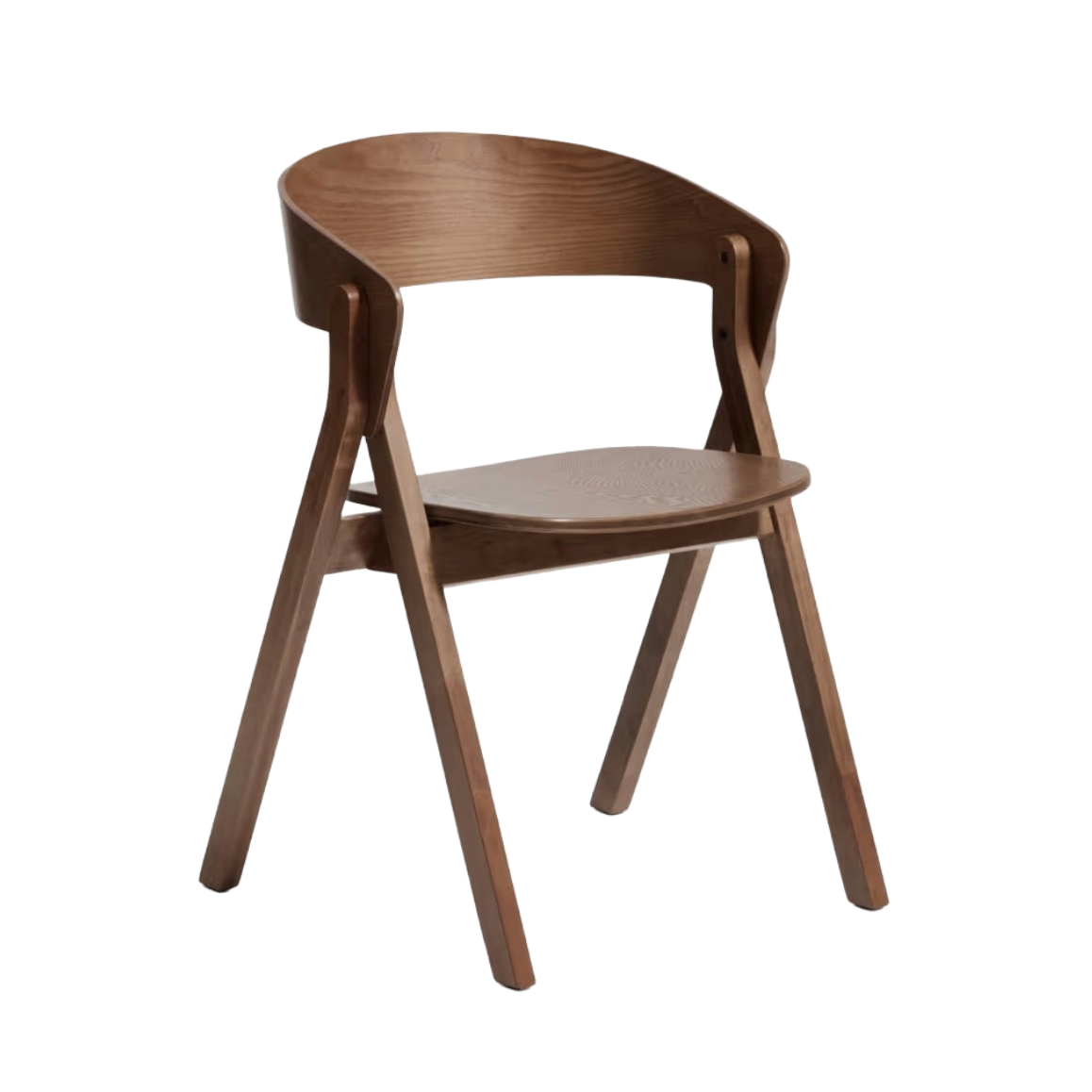 GODIA Chair in Dark Oak Veneer