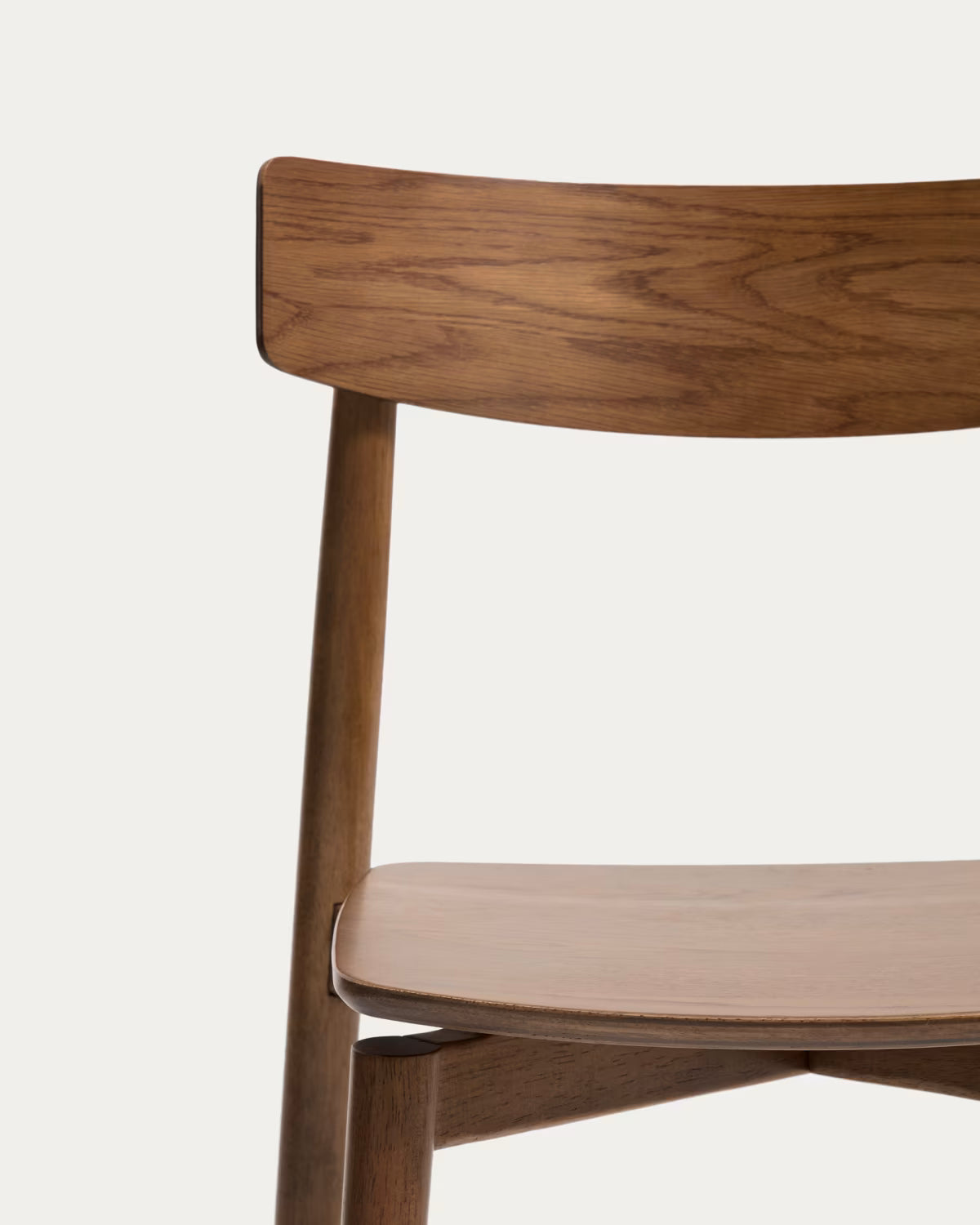 EVERA chair in dark oak veneer