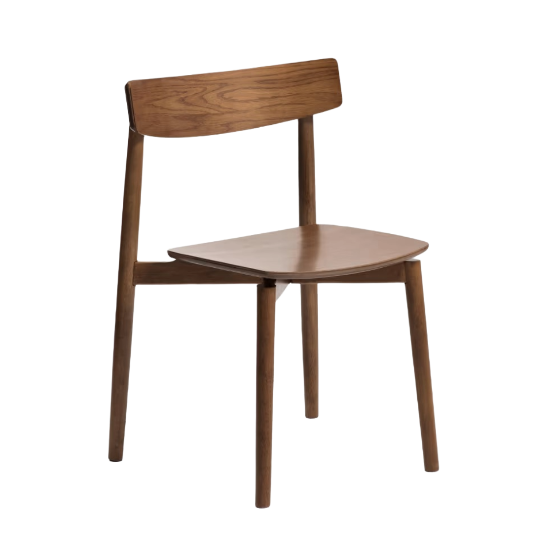 EVERA chair in dark oak veneer