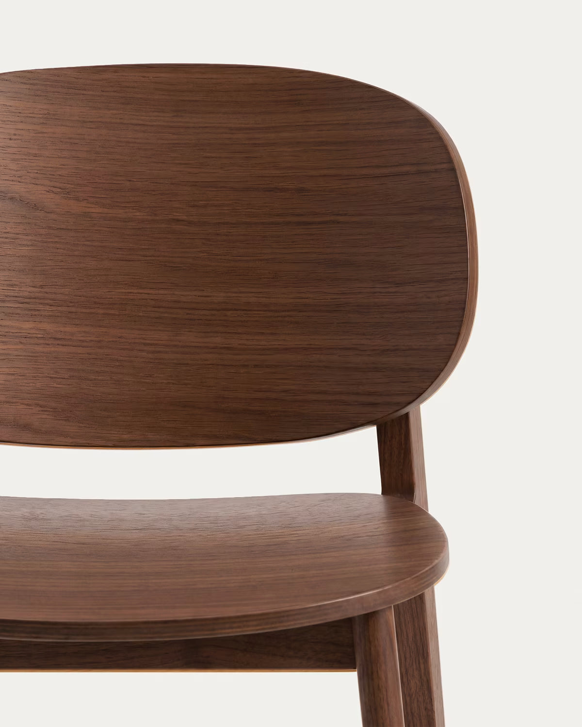 LUDARA Chair in Dark Oak Veneer