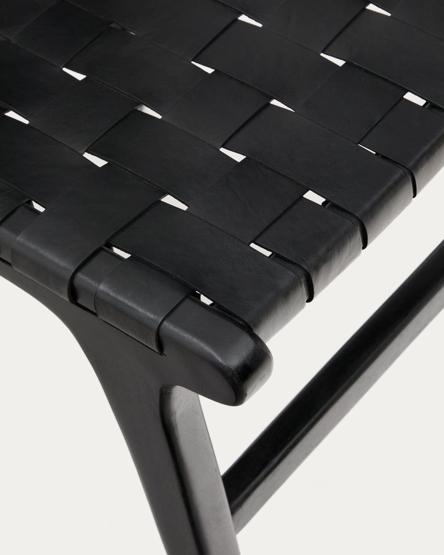 Calixt chair black leather