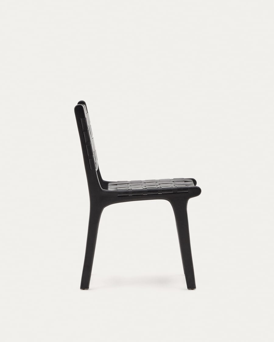 Calixt chair black leather