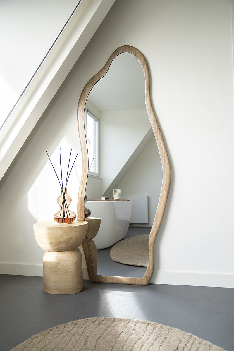 LABAN Rubberwood Floor Mirror