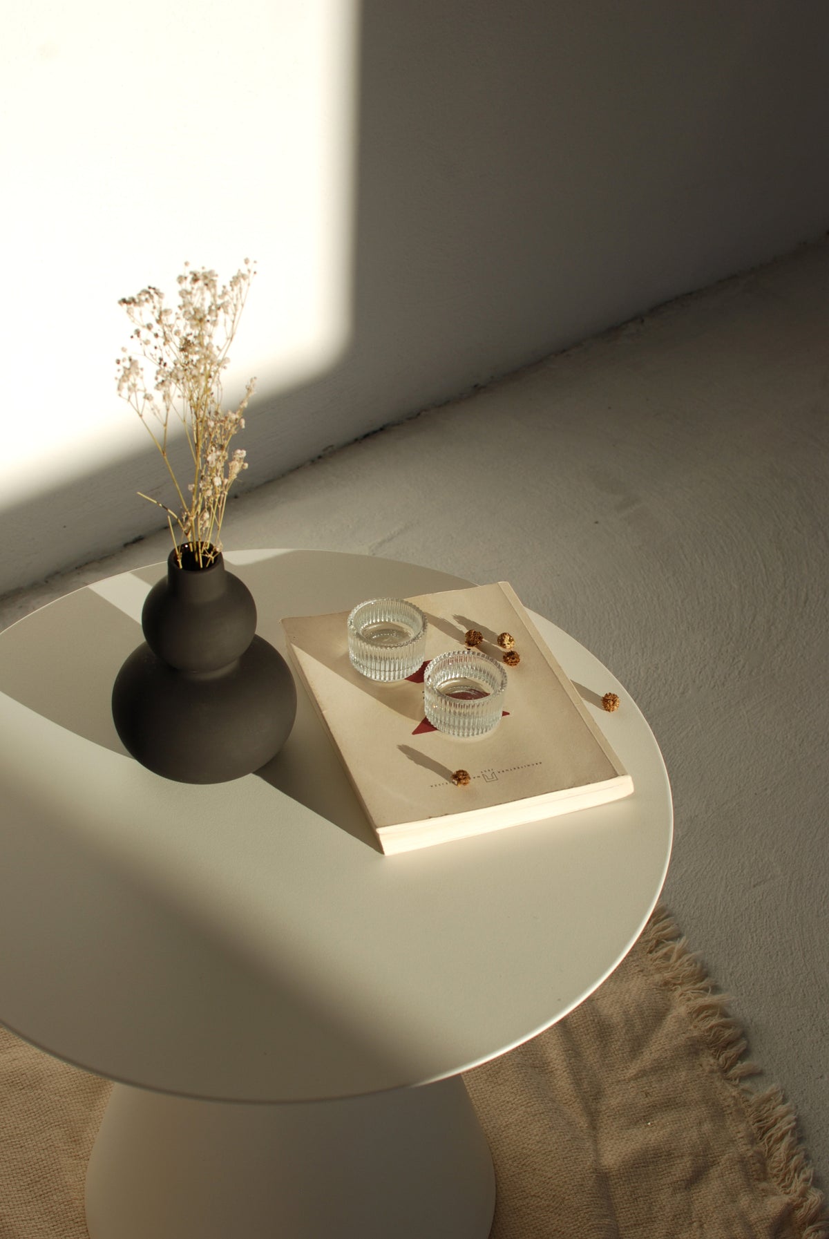 CHERRY steel coffee table