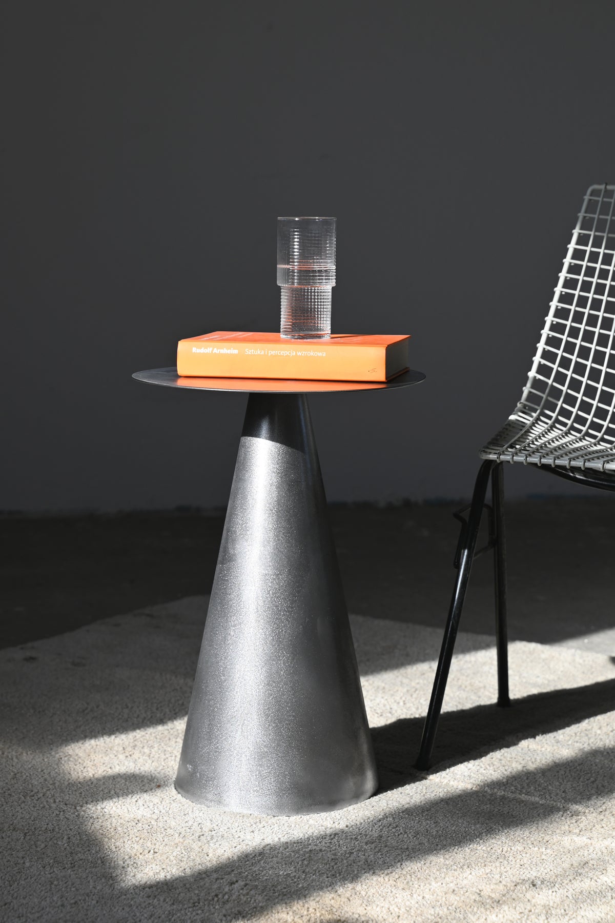 CHERRY steel coffee table