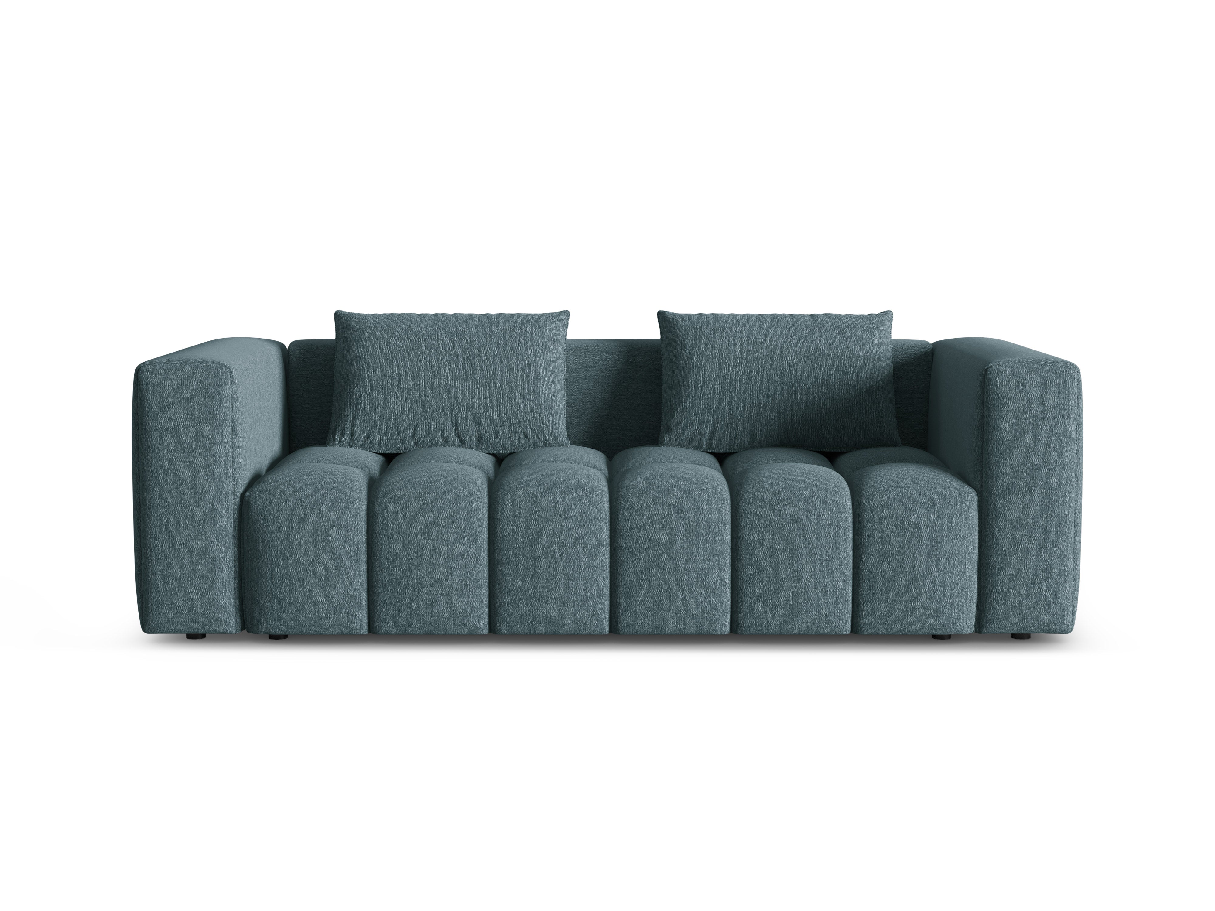 3-Seater Sofa with Sleeping Function VERONA Light Blue